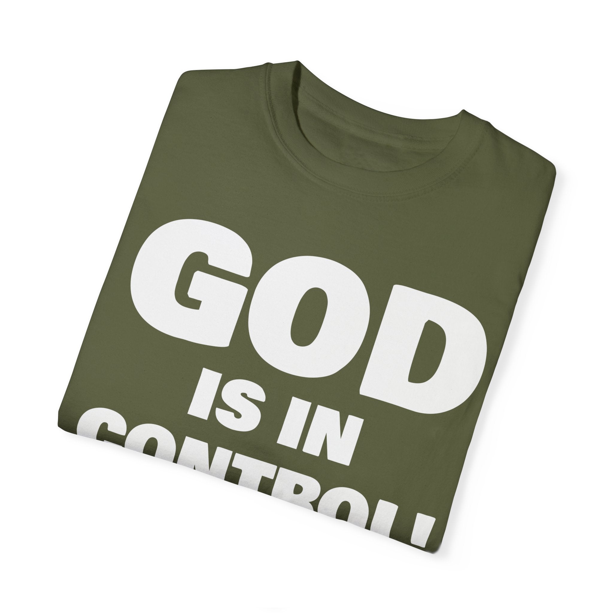GOD IS IN CONTROL! Collection | Unisex T-Shirt | (Proverbs 19:21)