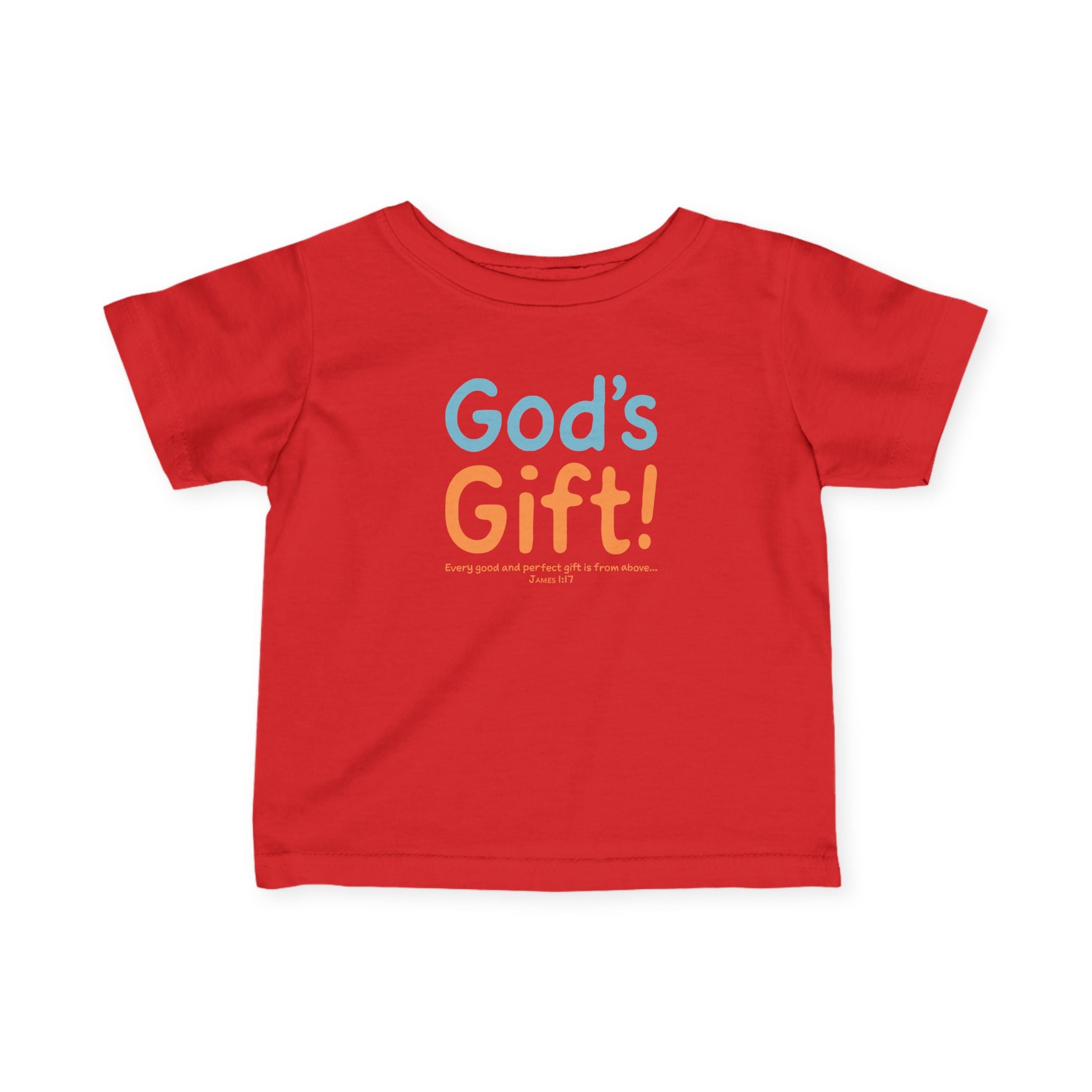 GOD’S GIFT™ Toddler Tee – Every Good & Perfect Gift | James 1:17