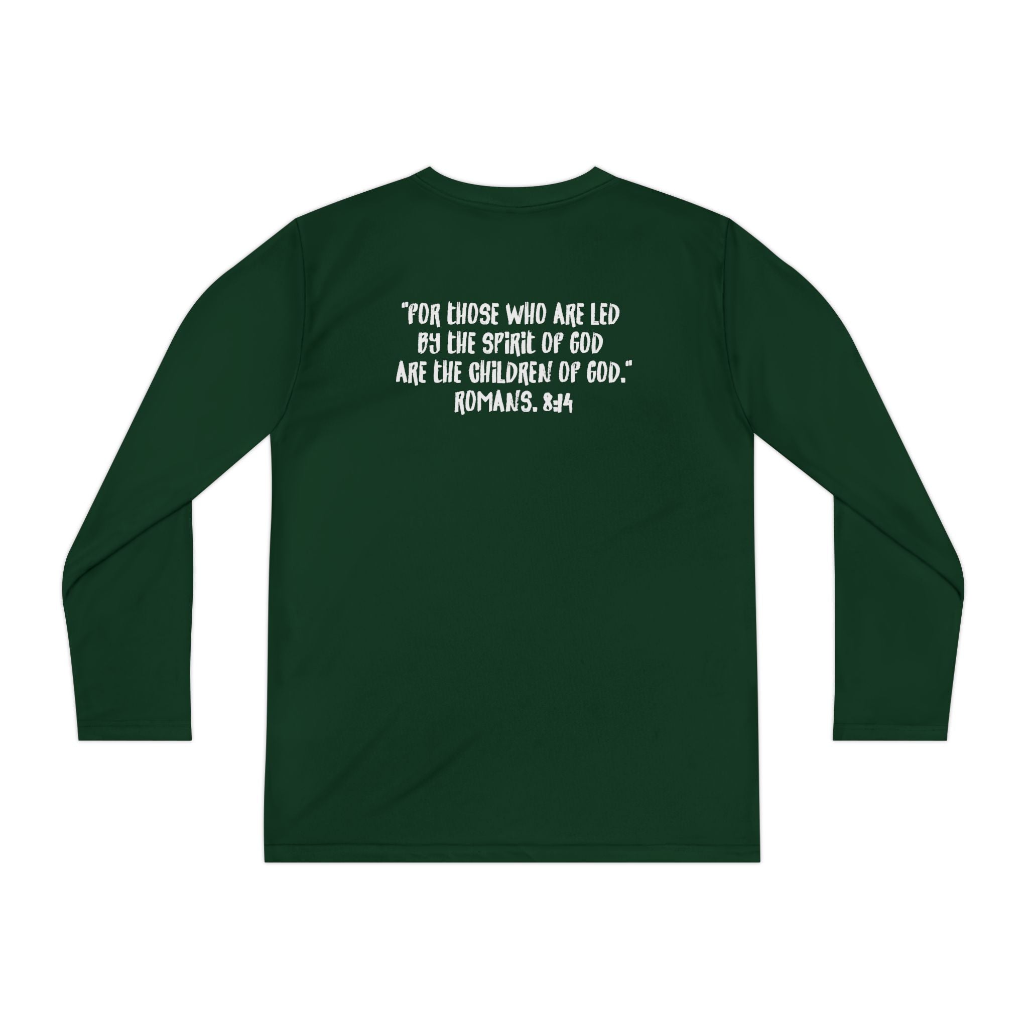 GOD'S CHILD! Collection | Youth Long Sleeve Tee | (Romans 8:14)