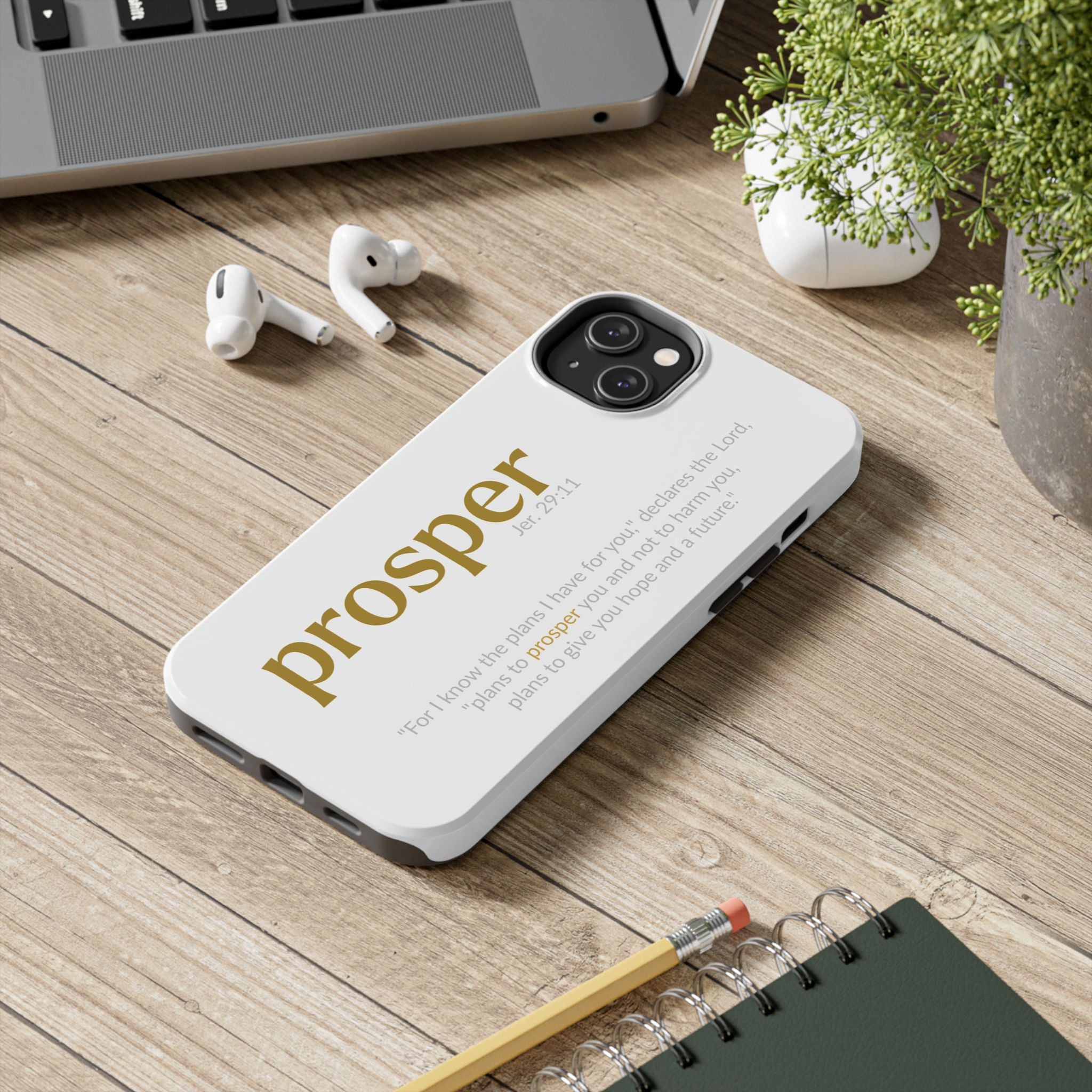 PROSPER 29:11 COLLECTION | Tough Phone Case | (Jeremiah 29:11)