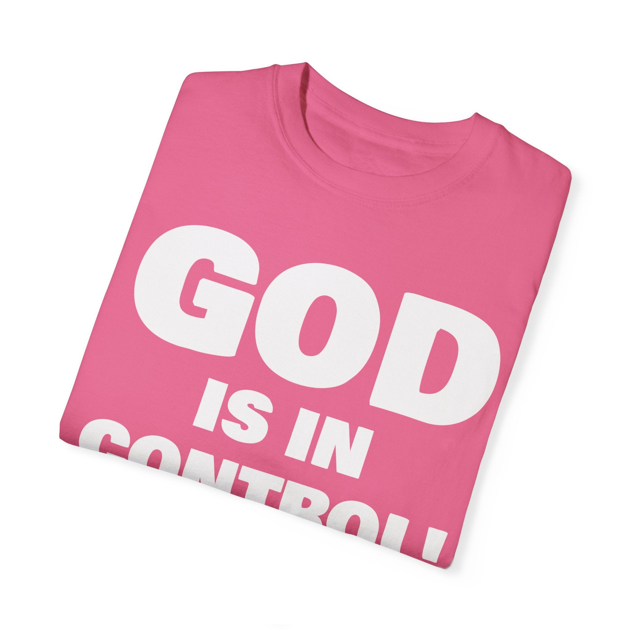 GOD IS IN CONTROL! Collection | Unisex T-Shirt | (Proverbs 19:21)