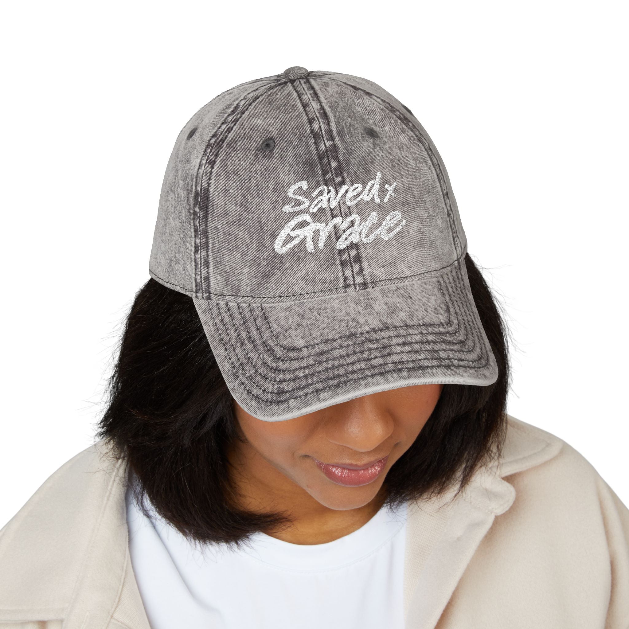 SAVED x GRACE | Vintage Embroidered Cap | Ep. 2:8-9
