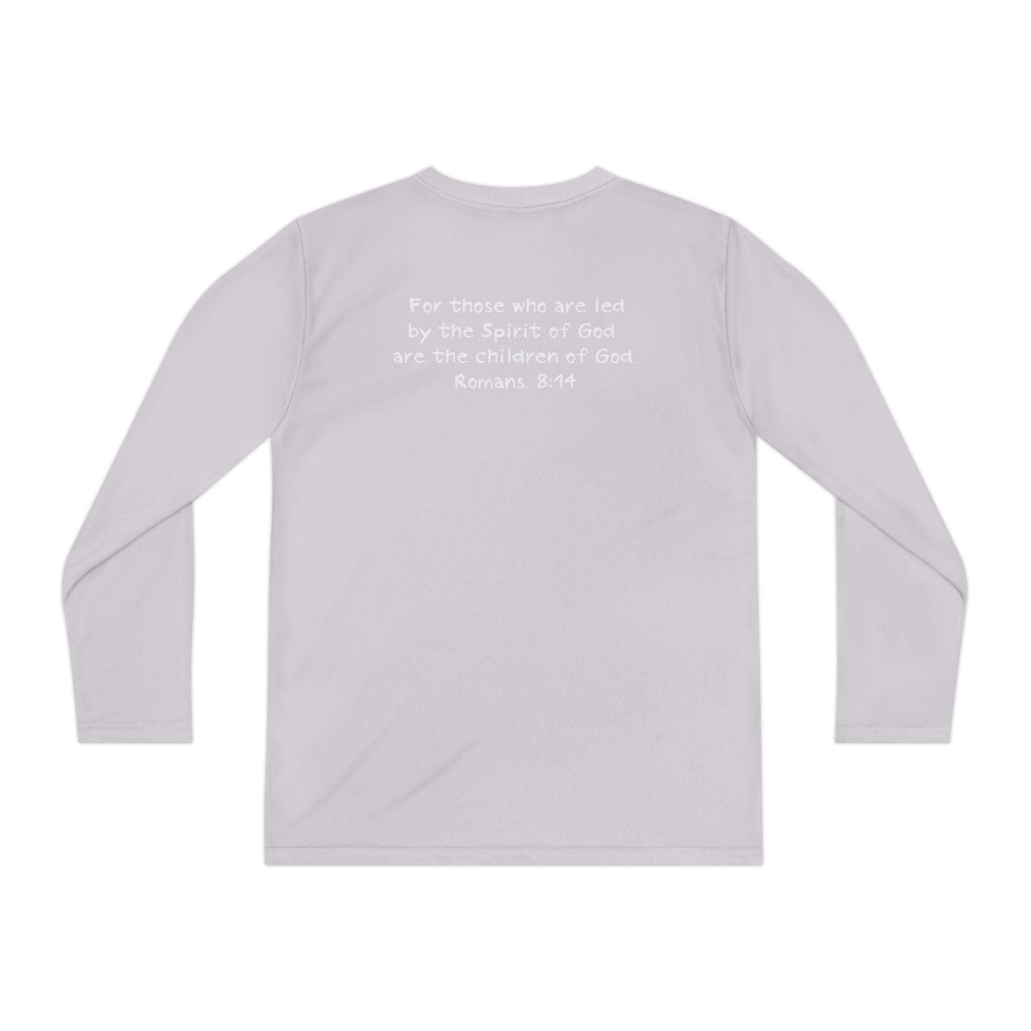 GOD'S CHILD! Collection | Youth Long Sleeve Tee | (Romans 8:14) - Pastel