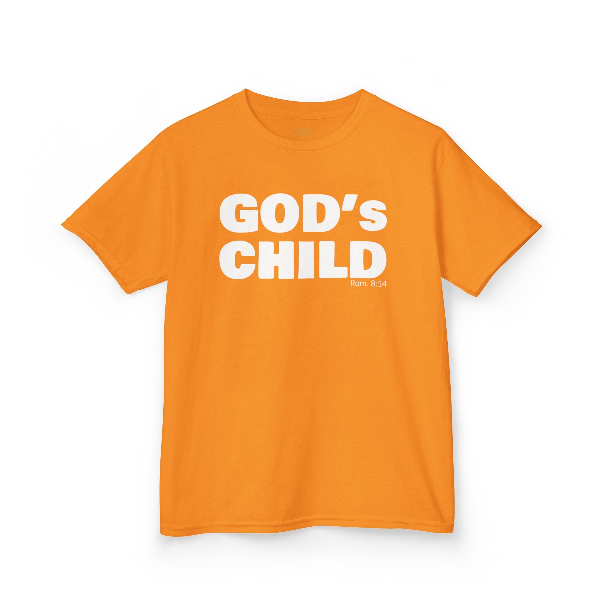 GOD'S CHILD! Collection | Inspirational Youth Tee-Shirt | (Romans 8:14)