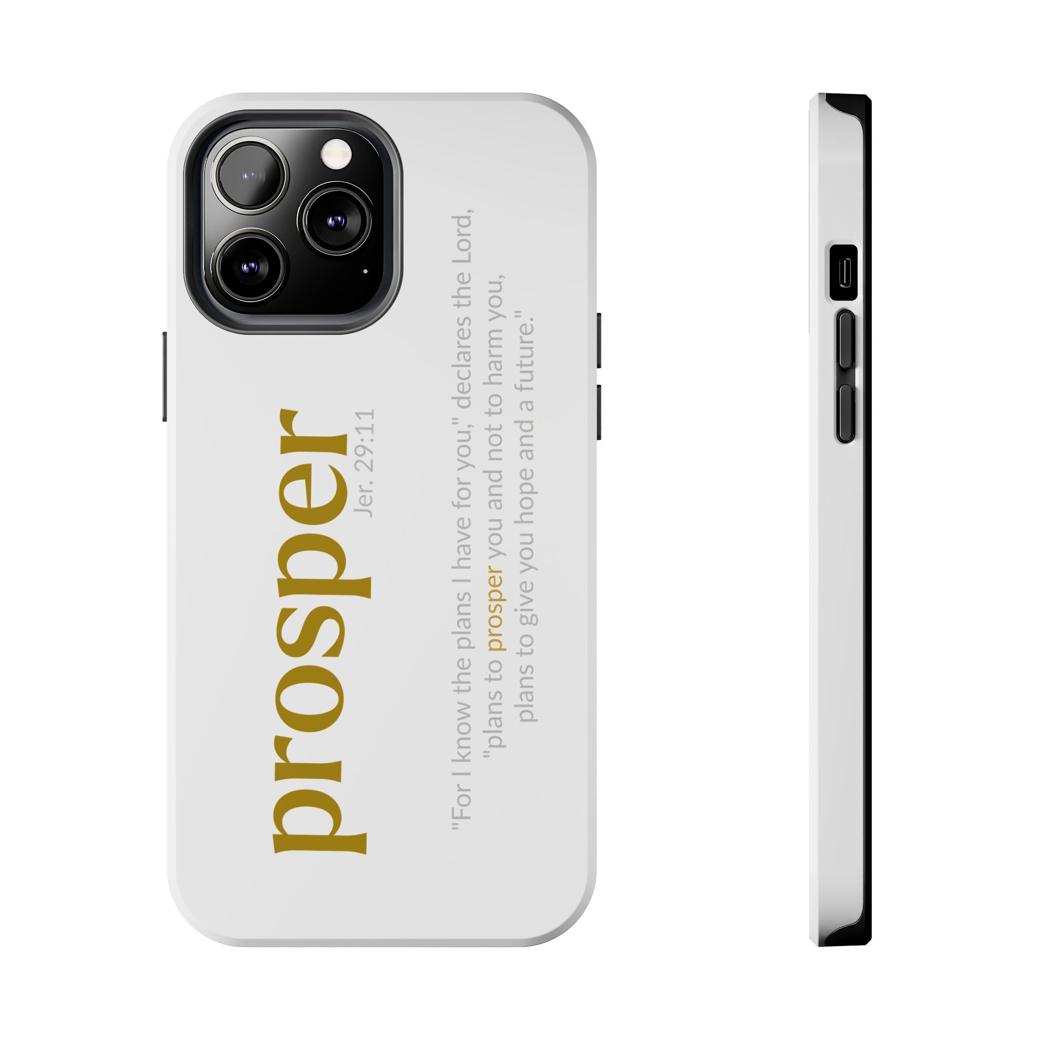 PROSPER 29:11 COLLECTION | Tough Phone Case | (Jeremiah 29:11)