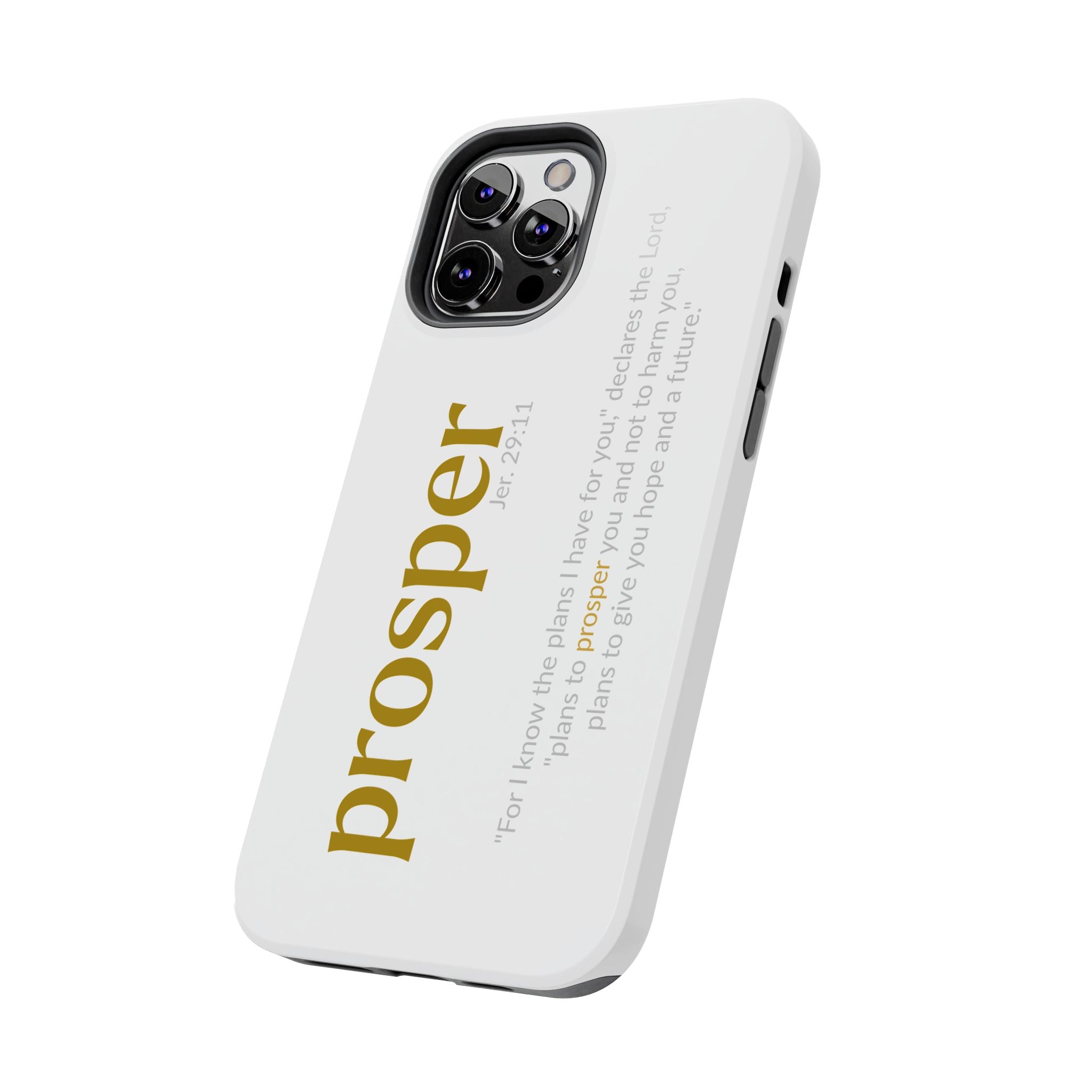 PROSPER 29:11 COLLECTION | Tough Phone Case | (Jeremiah 29:11)