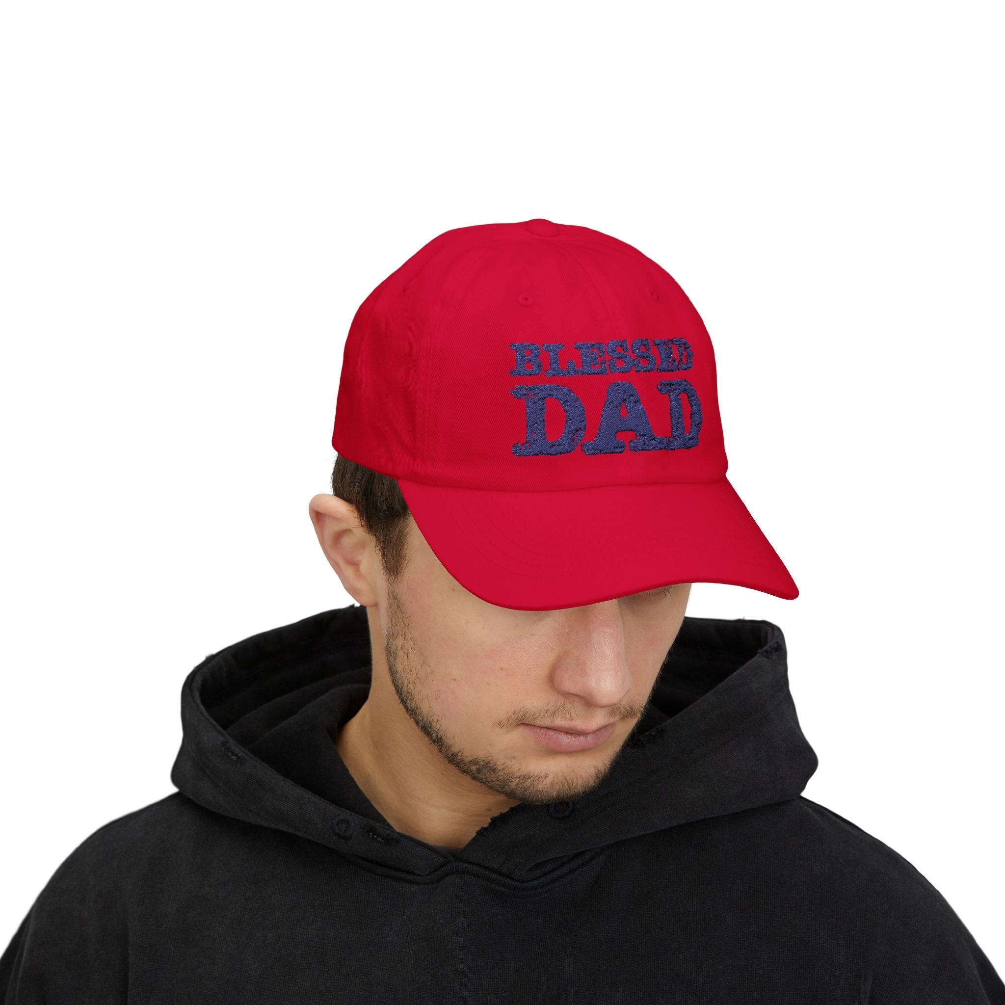 BLESSED DAD - Cap | Adjustable Father’s Day Hat, Gift for Dads, Casual Cap for Family Outings, Summer Style
