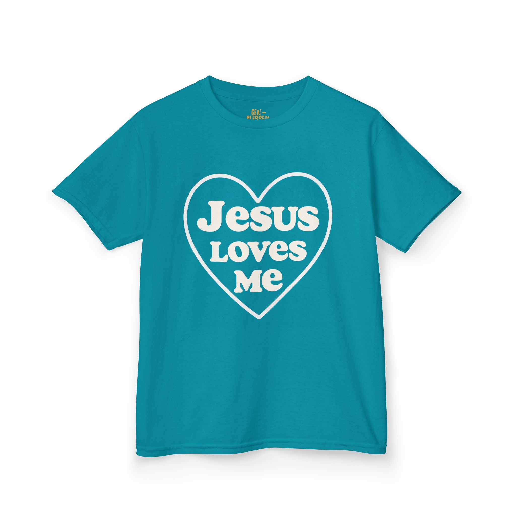 Jesus Loves Me | Kids Tee | Motivational Kids Shirt, Gifts for Young Dreamers, Casual Kids Clothing, Back to School Tee, Kids Hustle Tee