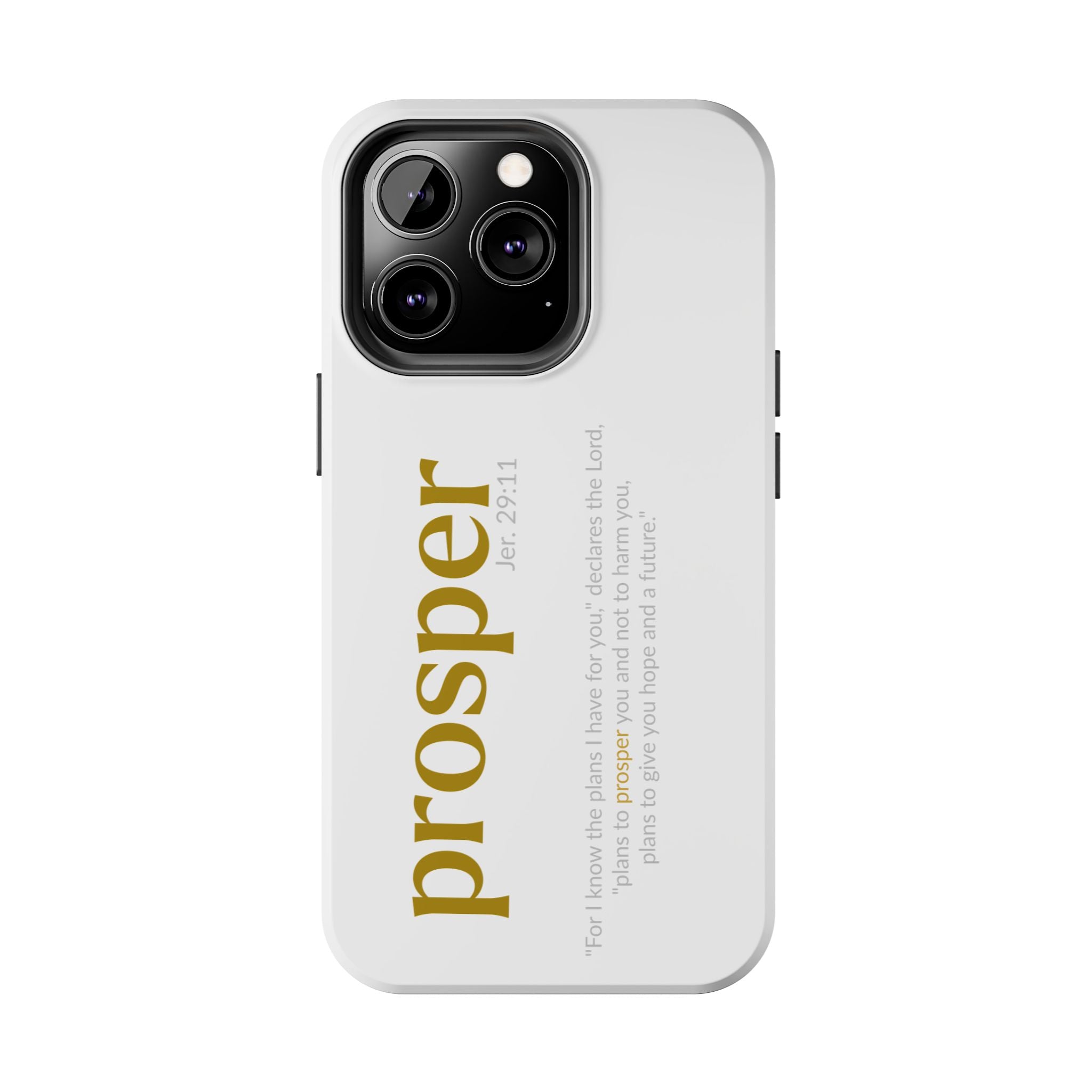 PROSPER 29:11 COLLECTION | Tough Phone Case | (Jeremiah 29:11)