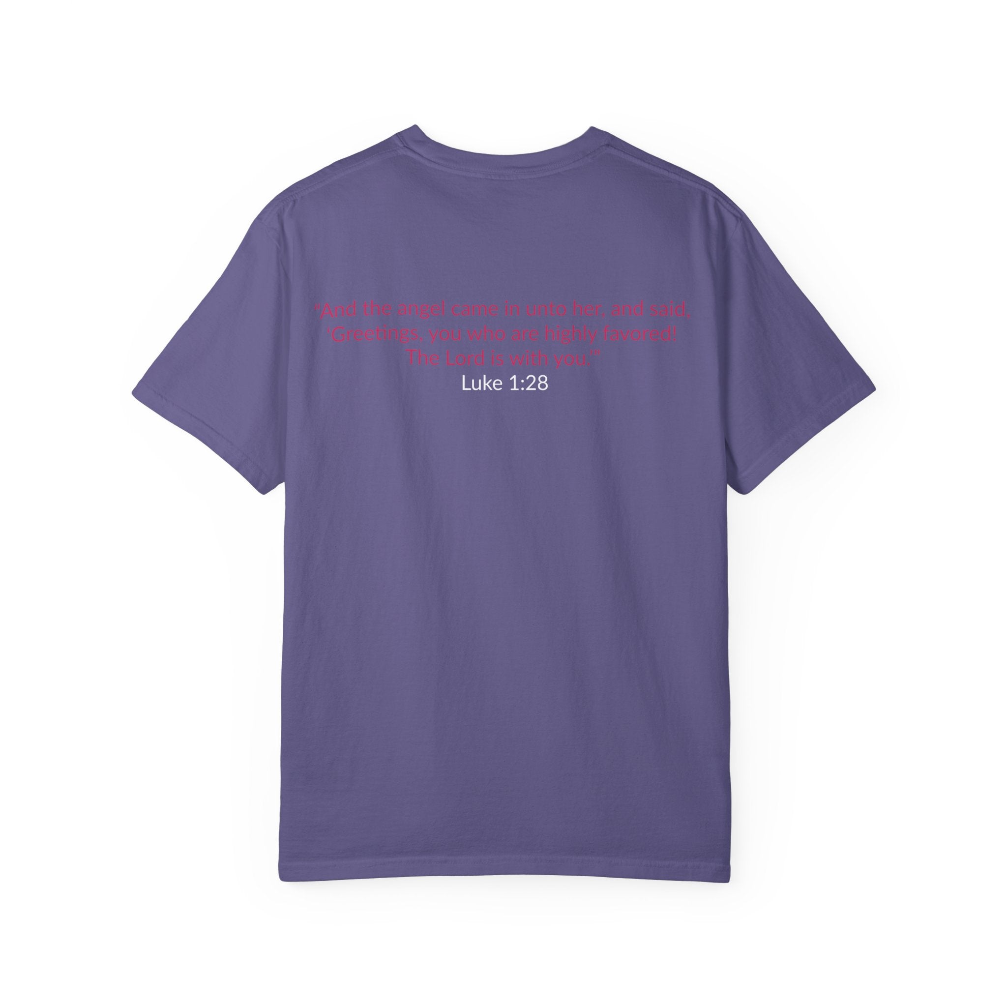 BLESSED! and Highly Favored! Collection | Women's Tee | (Luke 1:28)