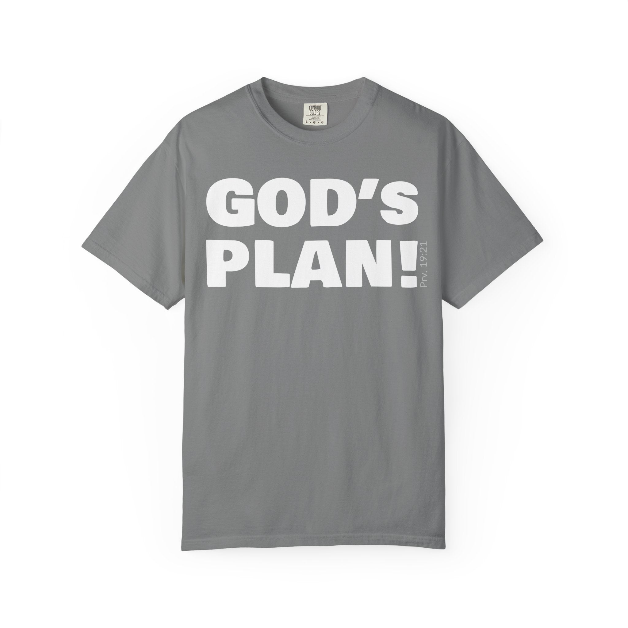 GOD'S PLAN! | Unisex T-Shirt | (Proverbs 19:21)