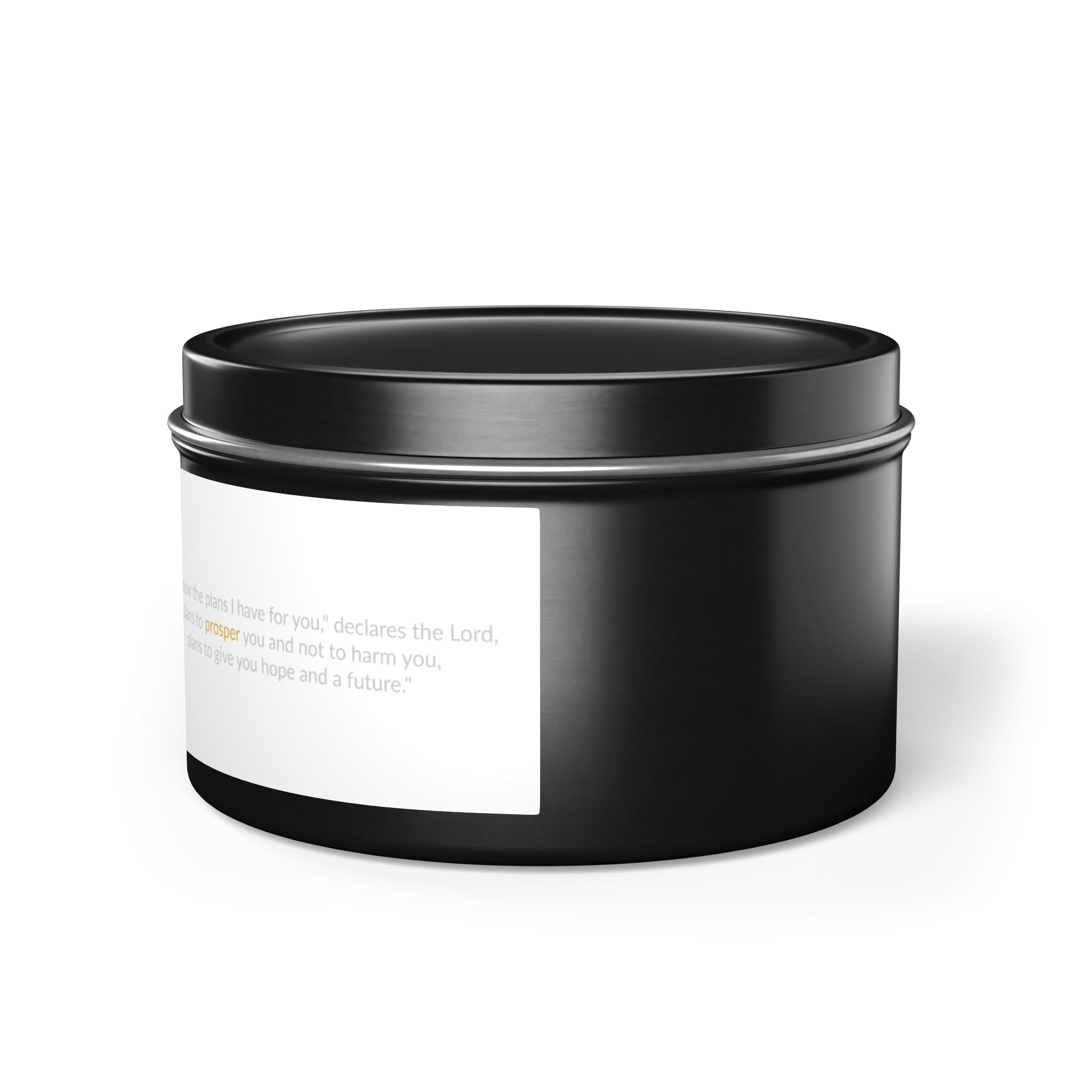 The PROSPER 29:11 Collection | Soy Aromatherapy Tin Travel Candles |