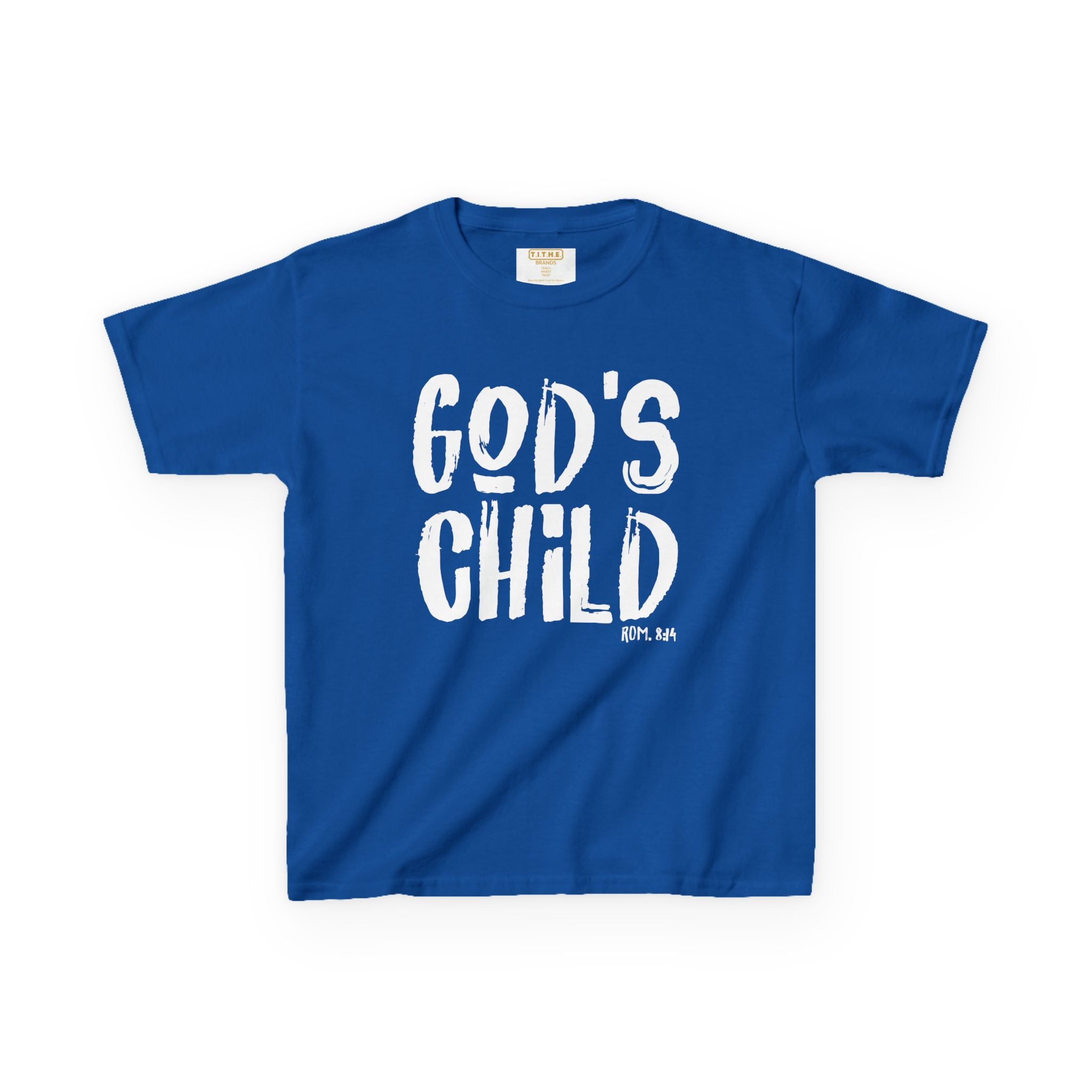 GOD'S CHILD! Collection | Inspirational Youth Tee-Shirt | (Romans 8:14)