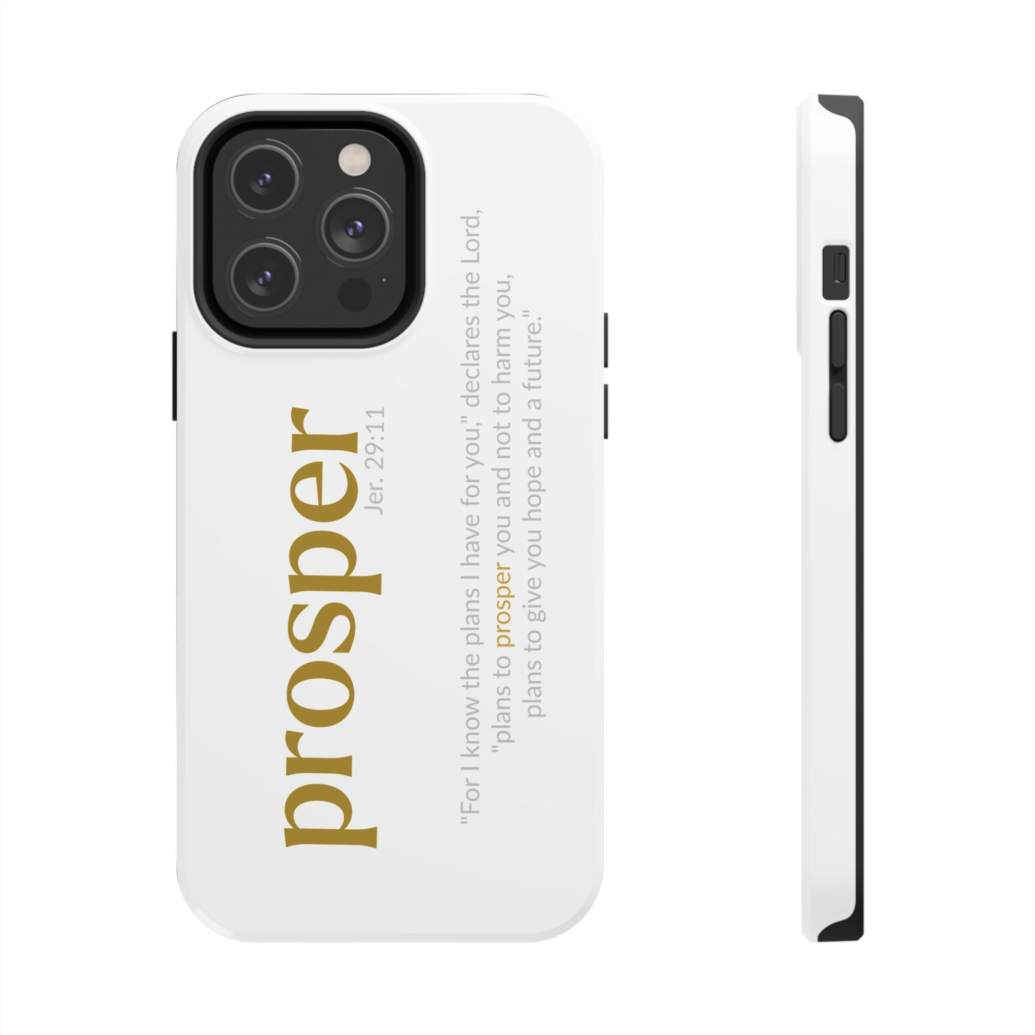 PROSPER 29:11 COLLECTION | Tough Phone Case | (Jeremiah 29:11)