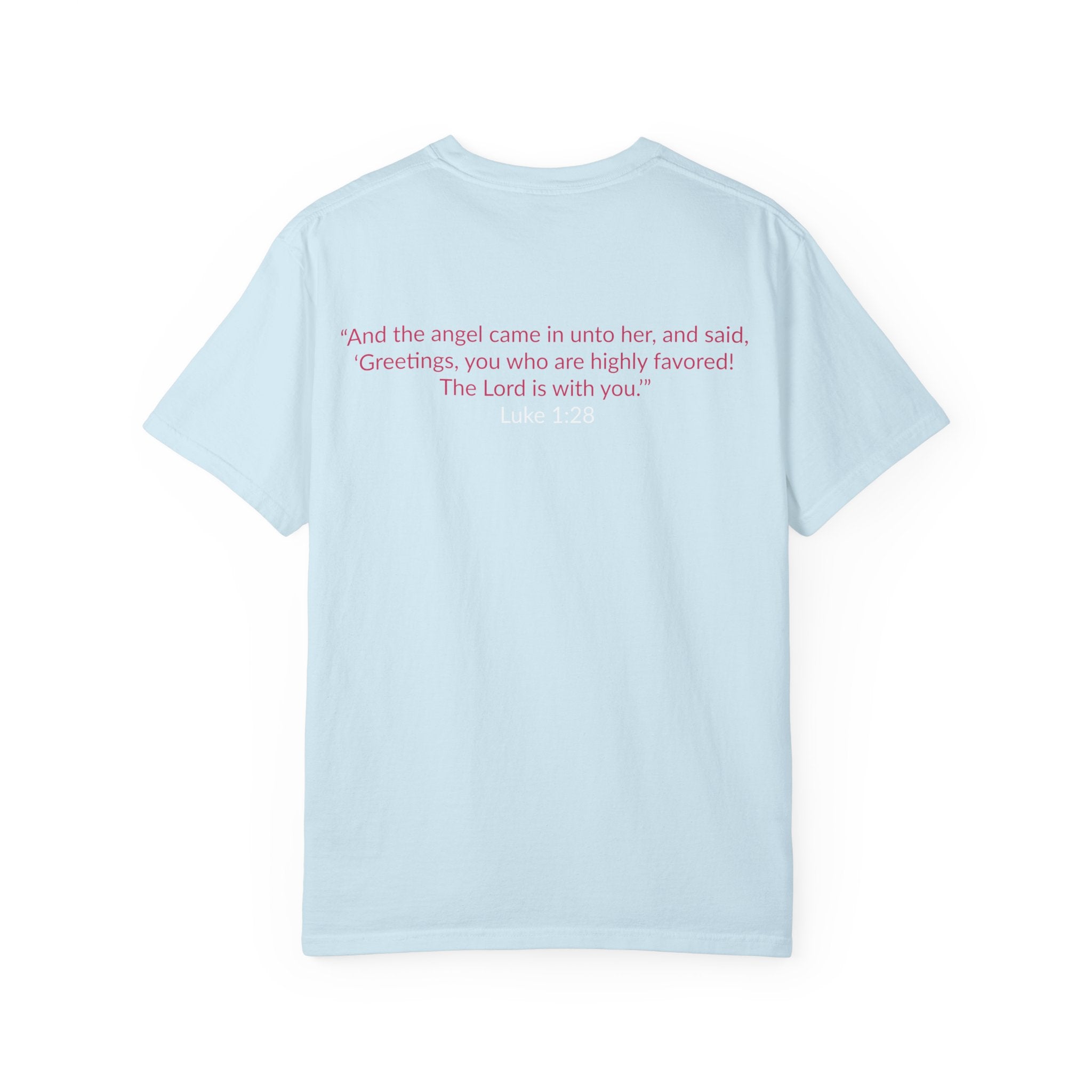 BLESSED! and Highly Favored! Collection | Women's Tee | (Luke 1:28)