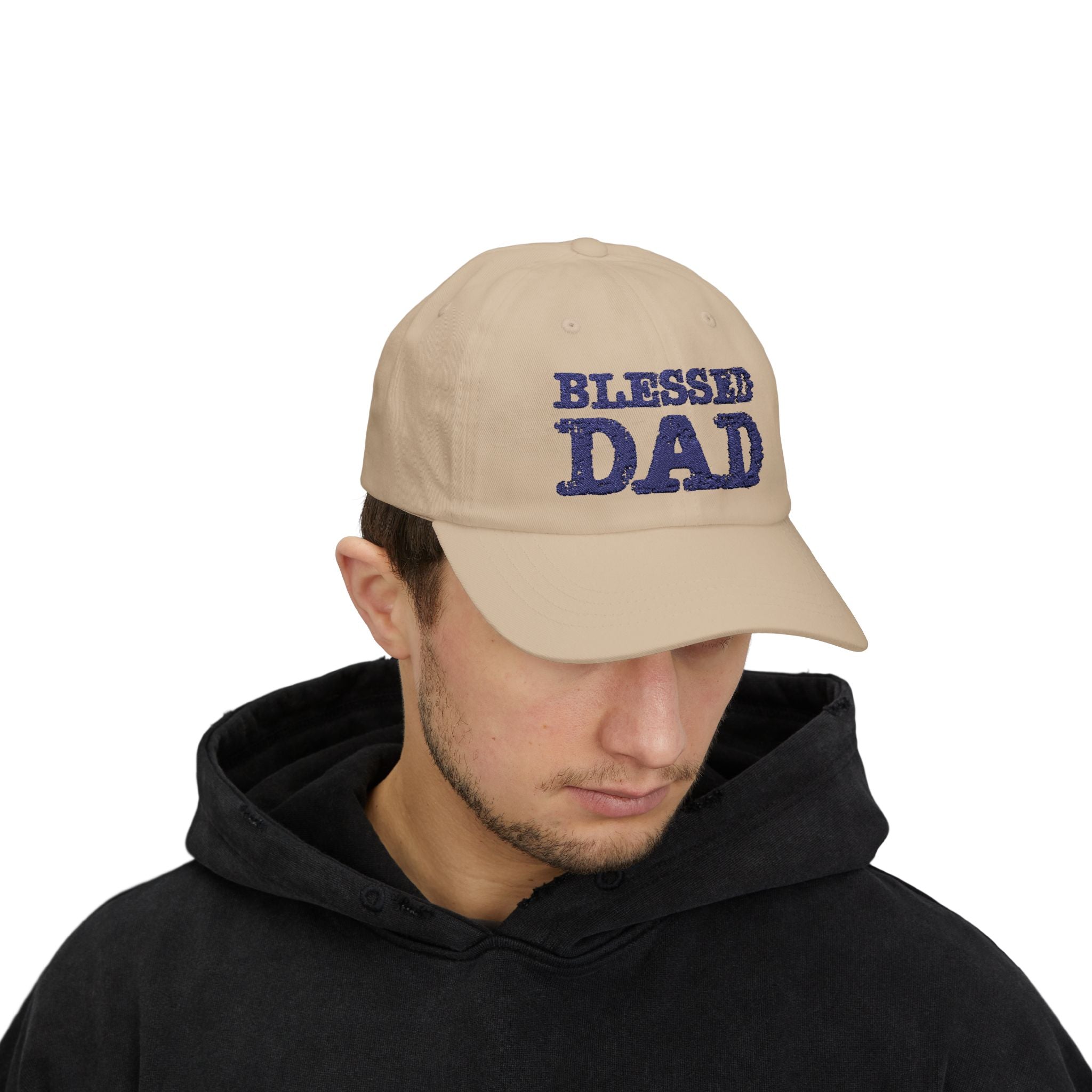 BLESSED DAD - Cap | Adjustable Father’s Day Hat, Gift for Dads, Casual Cap for Family Outings, Summer Style