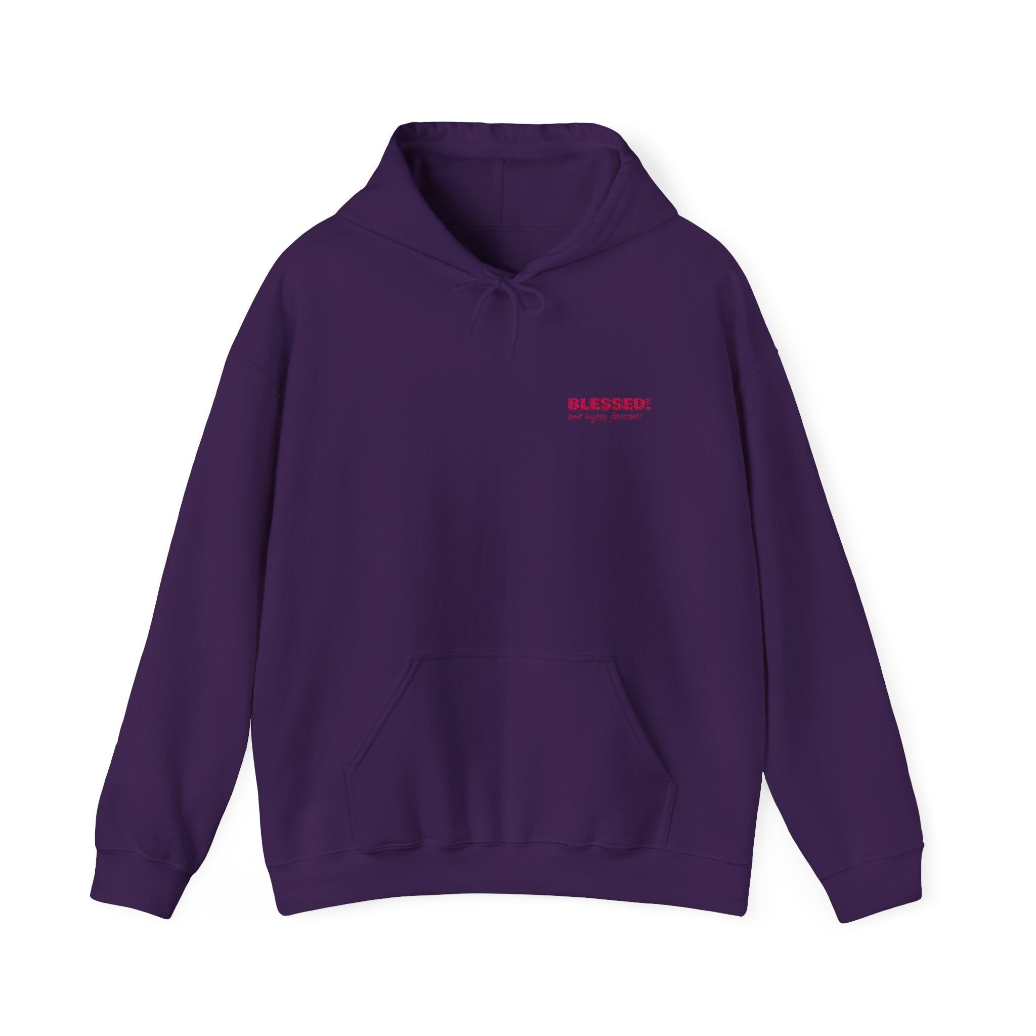 BLESSED! And Highly Favored Collection | Embroidered Hoodie |