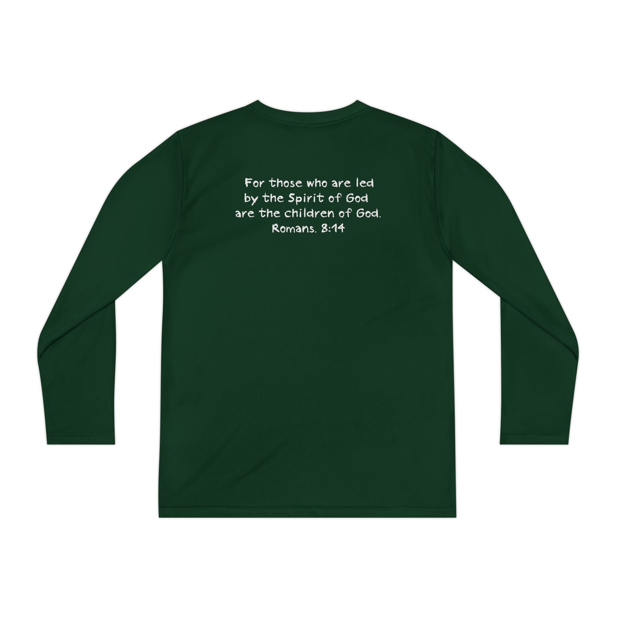 GOD'S CHILD! Collection | Youth Long Sleeve Tee | (Romans 8:14) - Pastel