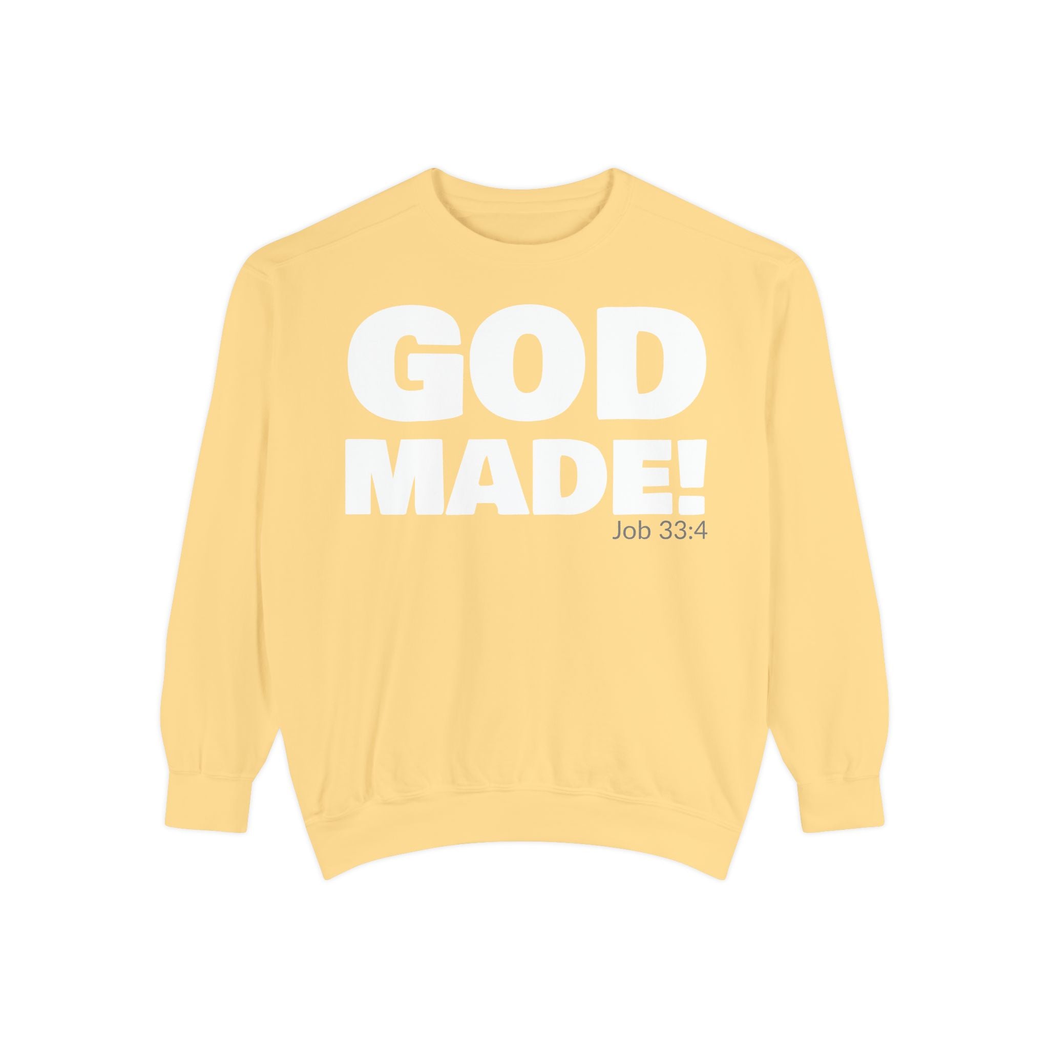 GOD MADE! Collection - Sweatshirt | Job 33:4