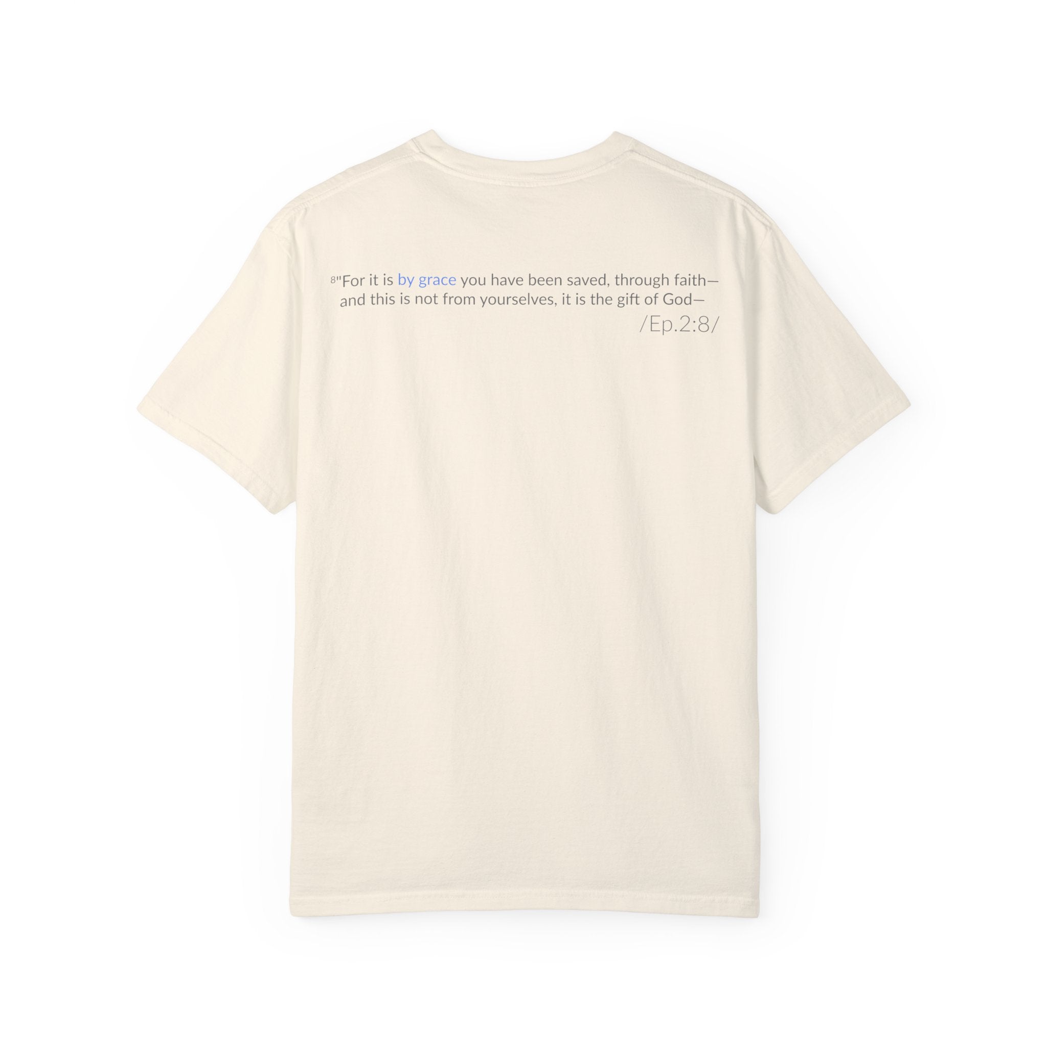 SAVED x GRACE Faithware Collection Unisex T-shirt | (Ephesians 2:8)