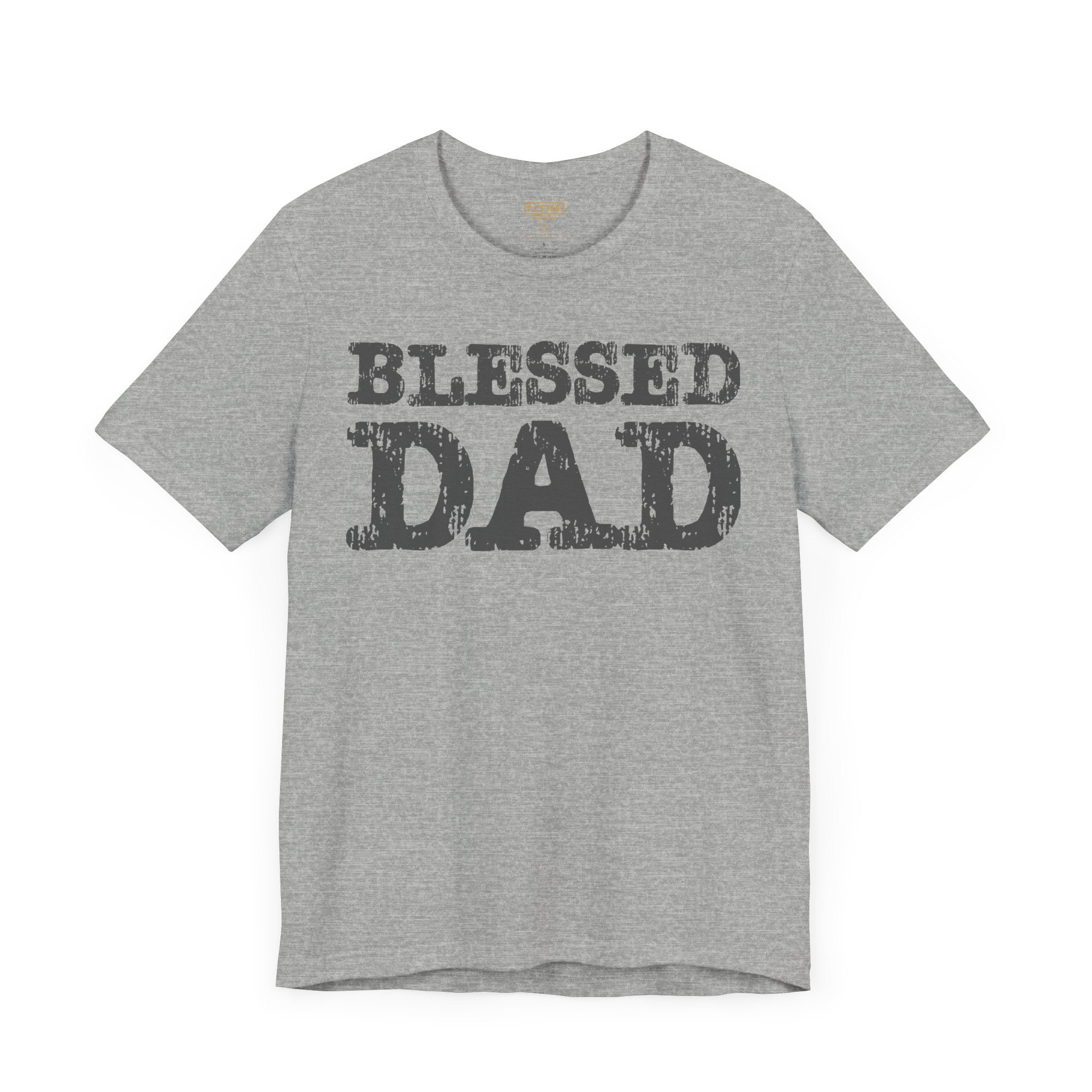 Blessed Dad Unisex Tee, Father's Day Gift, Dad Birthday Shirt, Casual Wear for Dads, Family Reunion Apparel, Comfortable T-Shirt