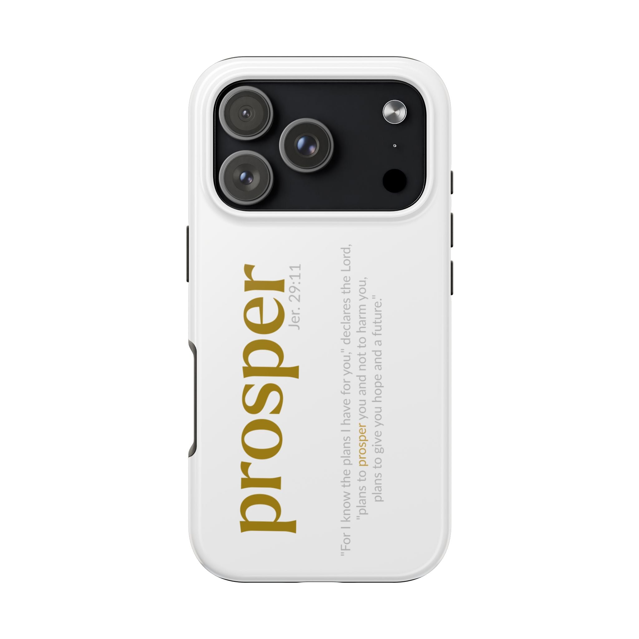 PROSPER 29:11 COLLECTION | Tough Phone Case | (Jeremiah 29:11)