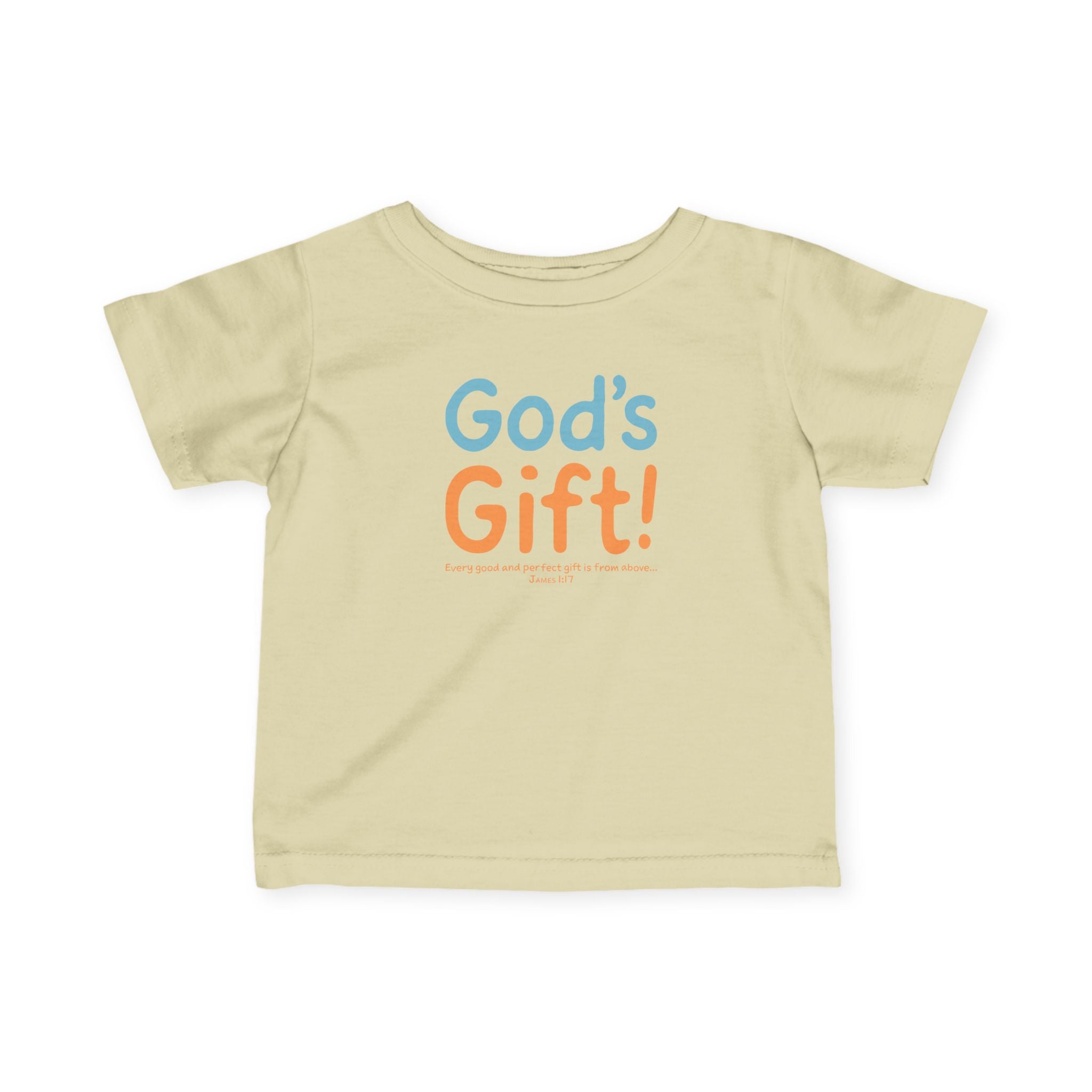 GOD’S GIFT™ Toddler Tee – Every Good & Perfect Gift | James 1:17