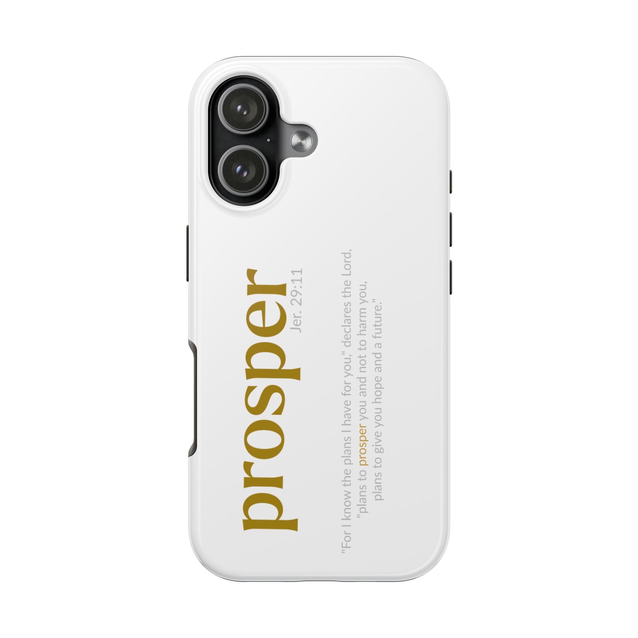 PROSPER 29:11 COLLECTION | Tough Phone Case | (Jeremiah 29:11)