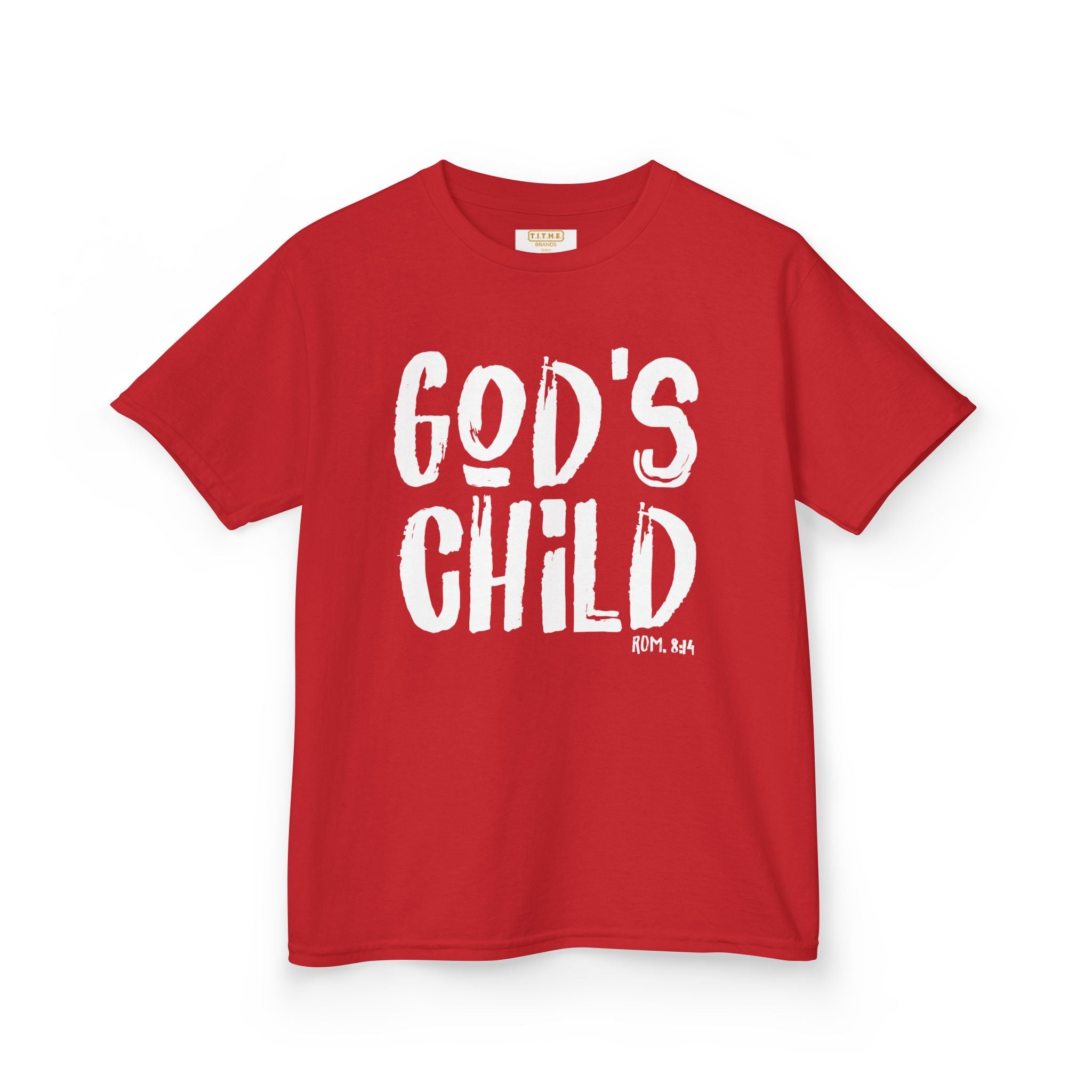 GOD'S CHILD! Collection | Inspirational Youth Tee-Shirt | (Romans 8:14)
