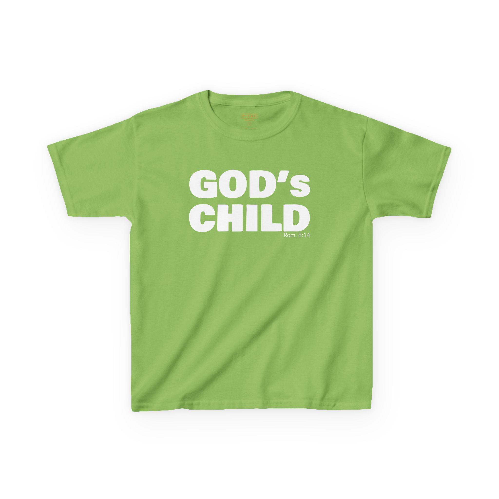 GOD'S CHILD! Collection | Inspirational Youth Tee-Shirt | (Romans 8:14)