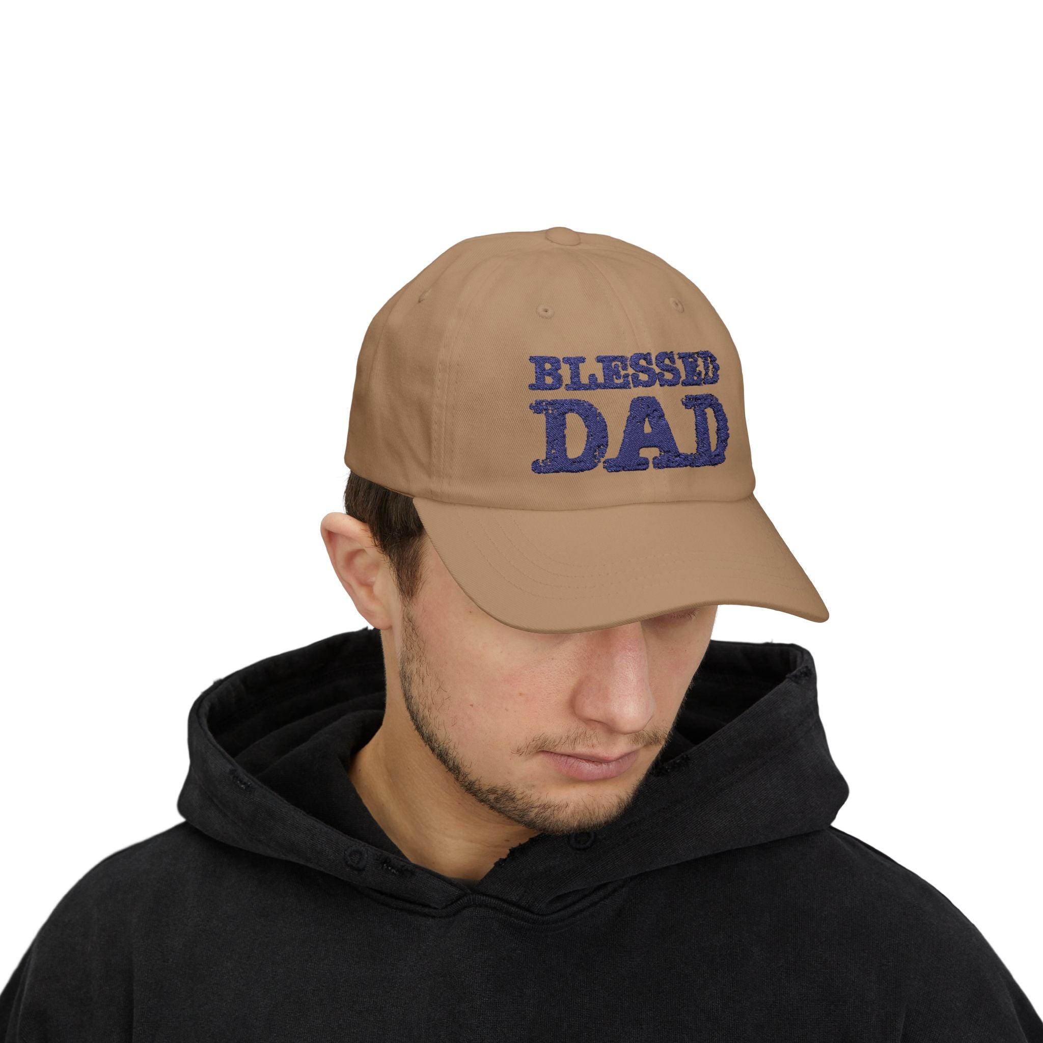 BLESSED DAD - Cap | Adjustable Father’s Day Hat, Gift for Dads, Casual Cap for Family Outings, Summer Style