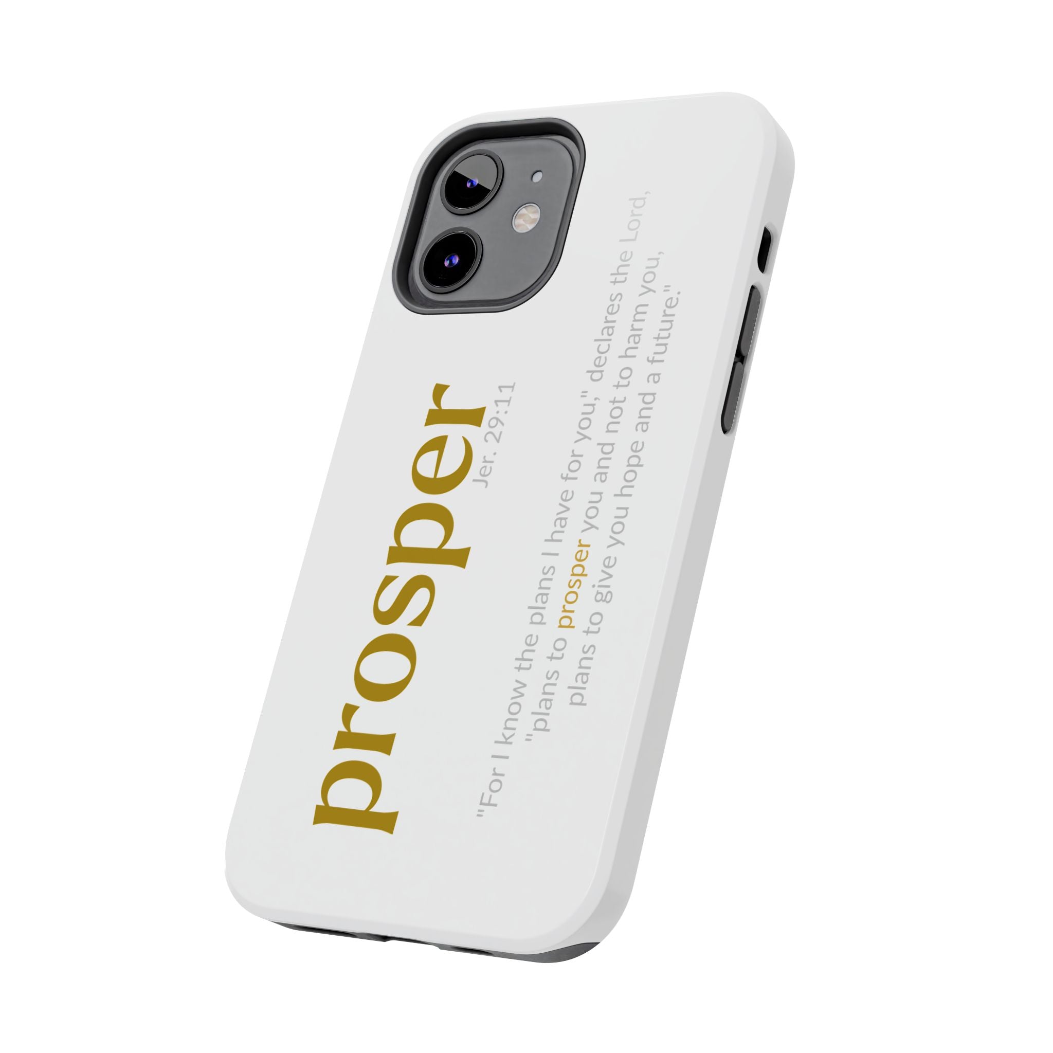 PROSPER 29:11 COLLECTION | Tough Phone Case | (Jeremiah 29:11)
