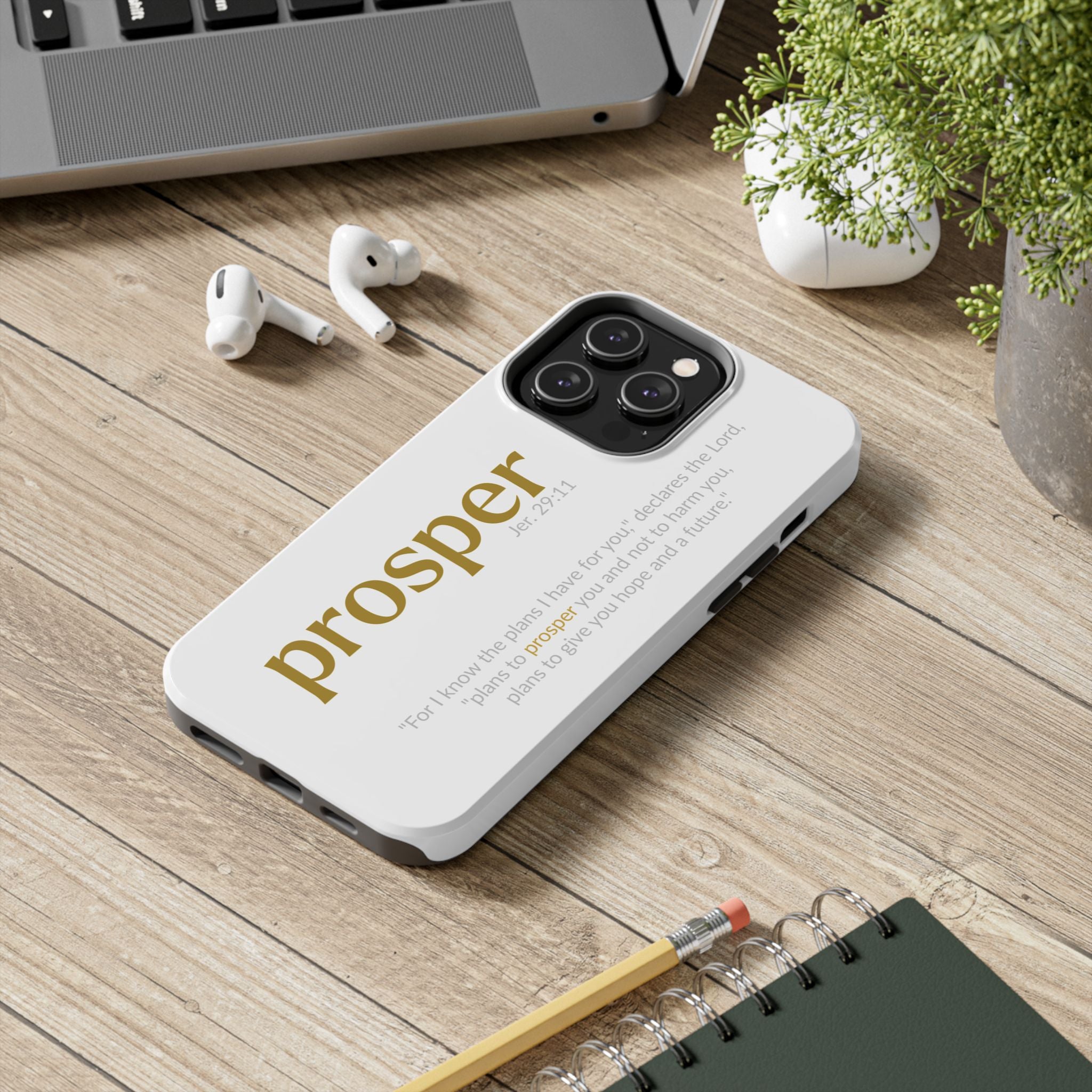 PROSPER 29:11 COLLECTION | Tough Phone Case | (Jeremiah 29:11)