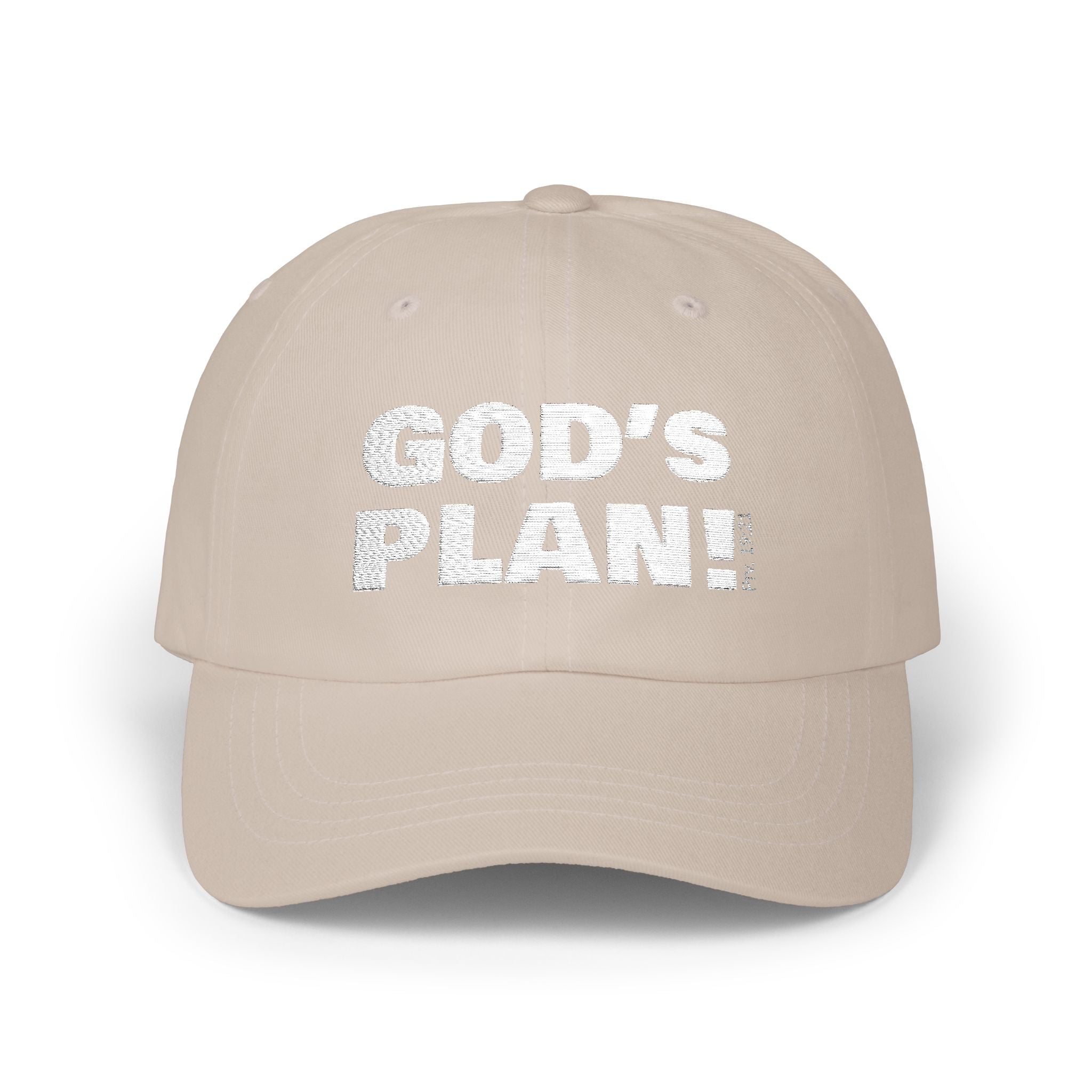 Copy of GOD IS IN CONTROL!  | Cap | (white text)