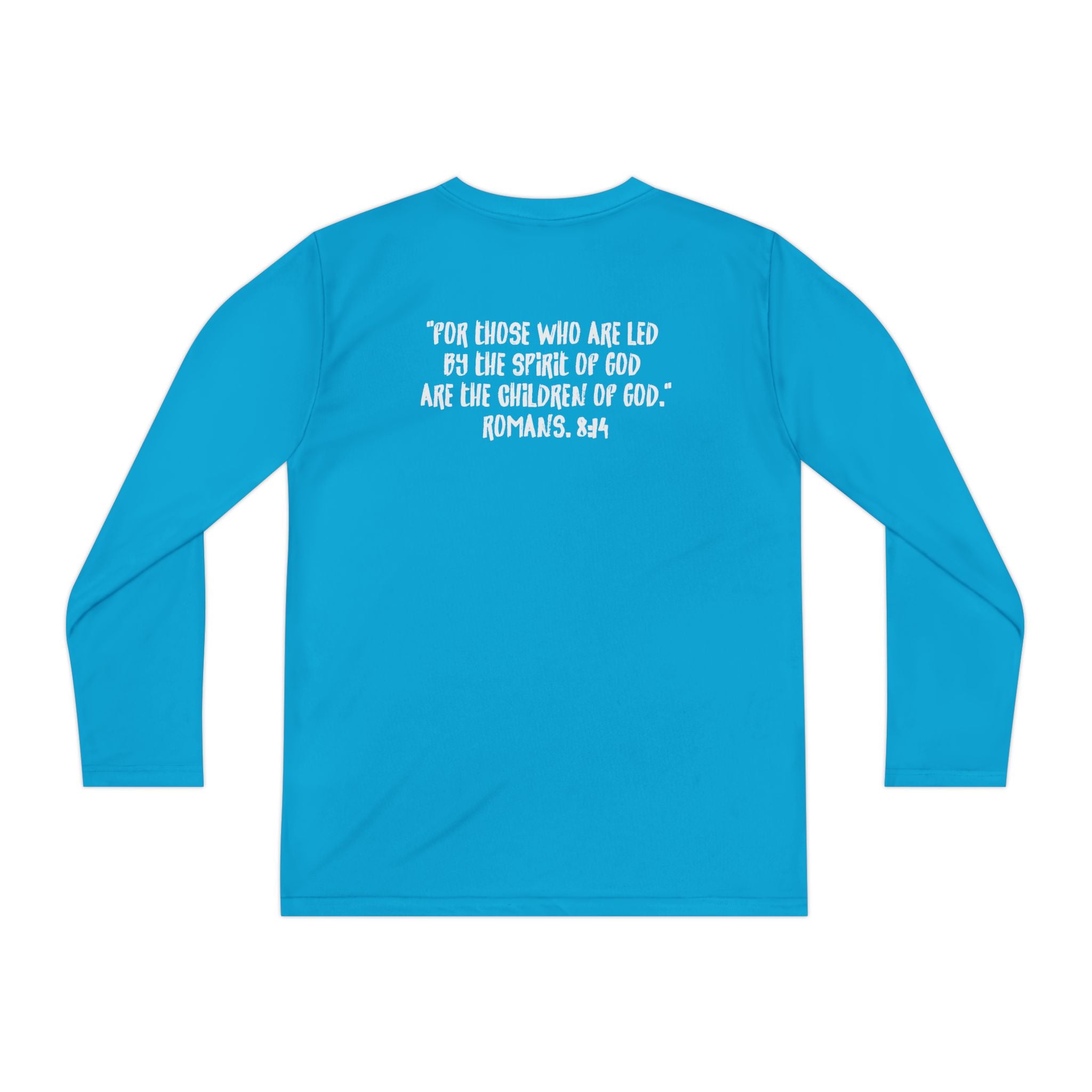 GOD'S CHILD! Collection | Youth Long Sleeve Tee | (Romans 8:14)