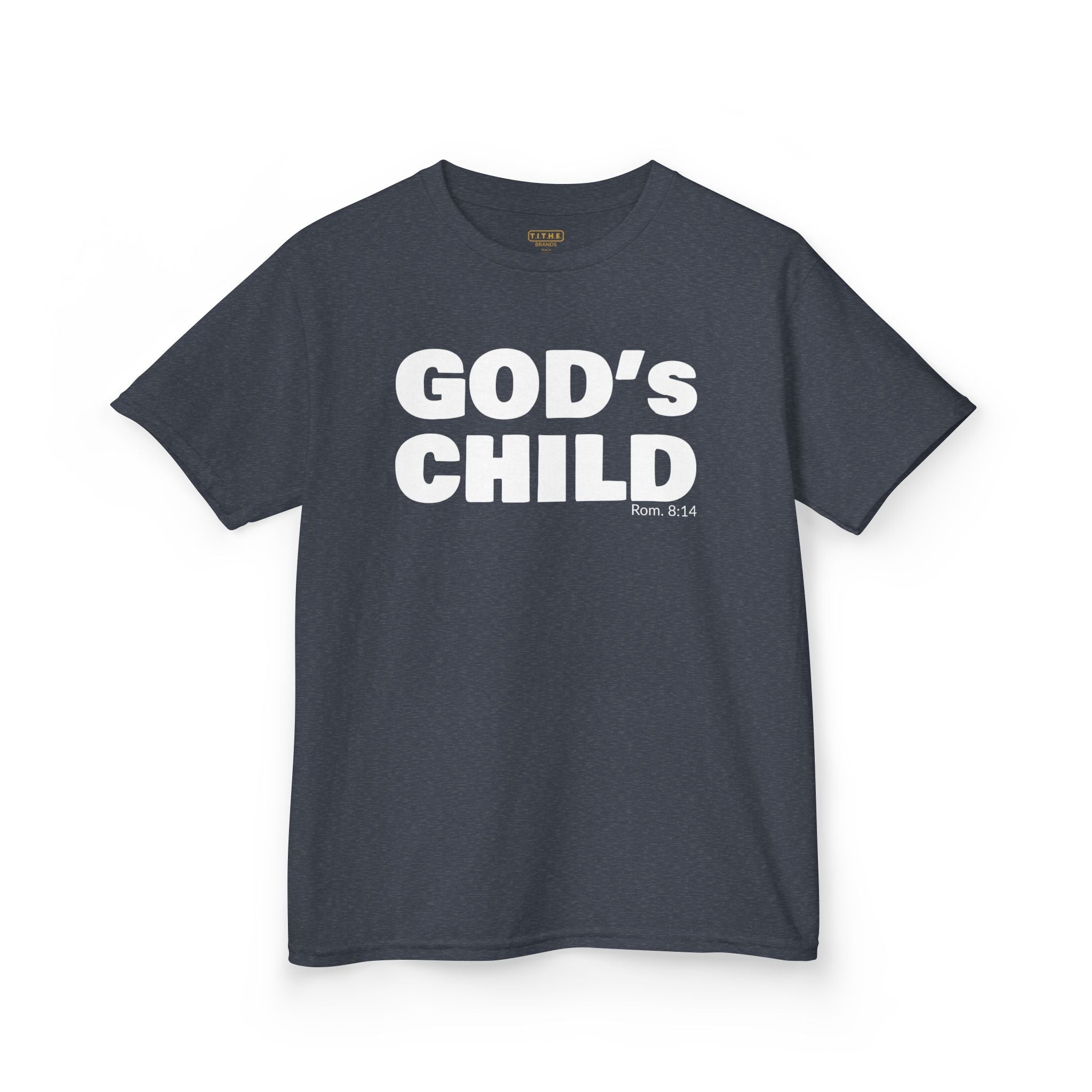 GOD'S CHILD! Collection | Inspirational Youth Tee-Shirt | (Romans 8:14)