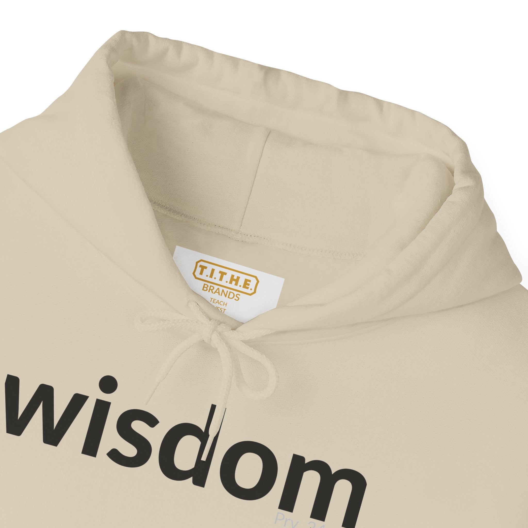 WISDOM | Faithware Collection – Hoodie | (Proverbs 24:3-4)