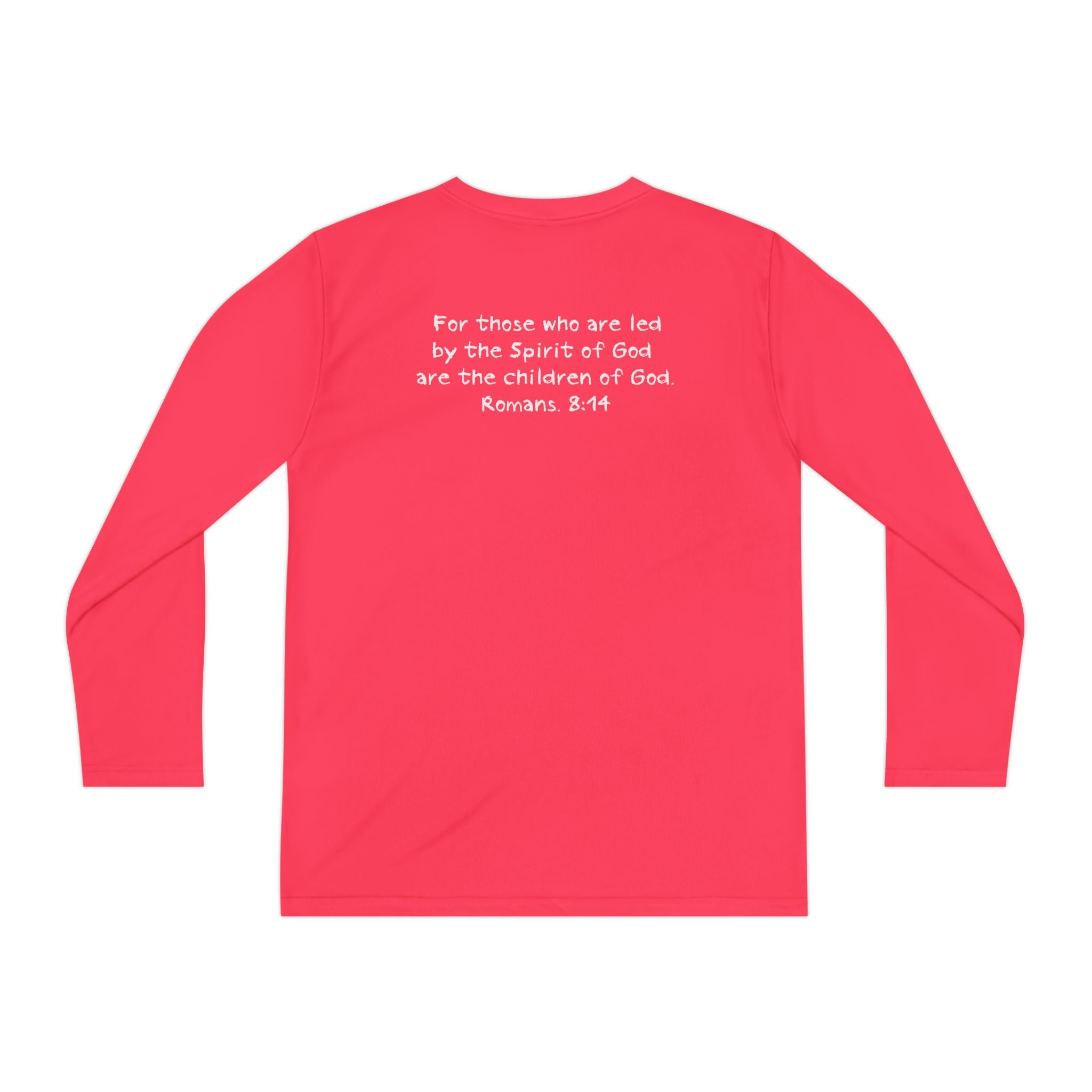 GOD'S CHILD! Collection | Youth Long Sleeve Tee | (Romans 8:14) - Pastel