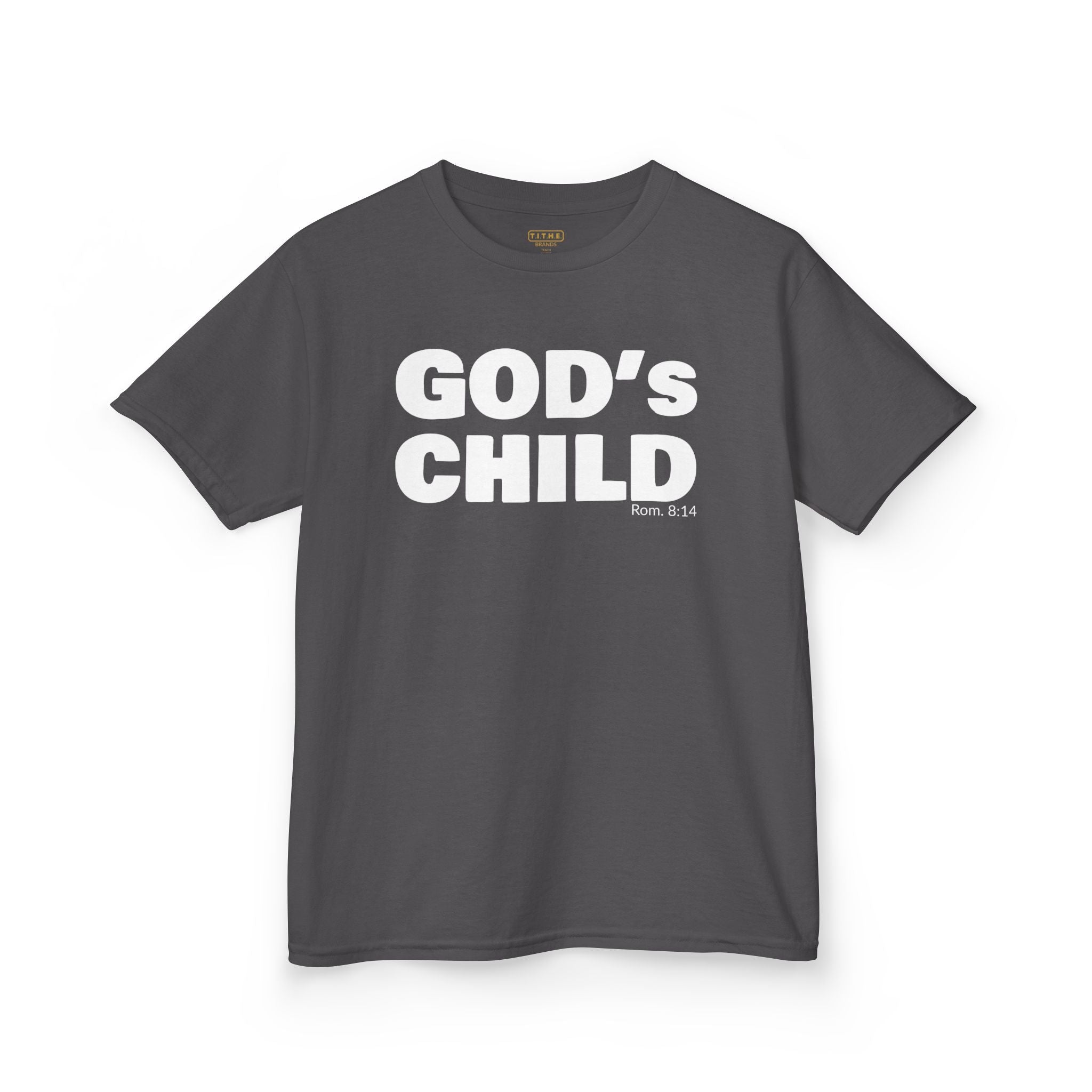 GOD'S CHILD! Collection | Inspirational Youth Tee-Shirt | (Romans 8:14)