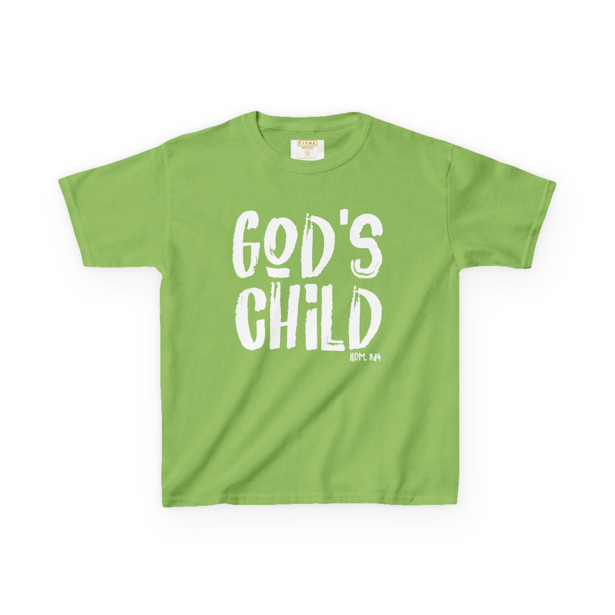 GOD'S CHILD! Collection | Inspirational Youth Tee-Shirt | (Romans 8:14)