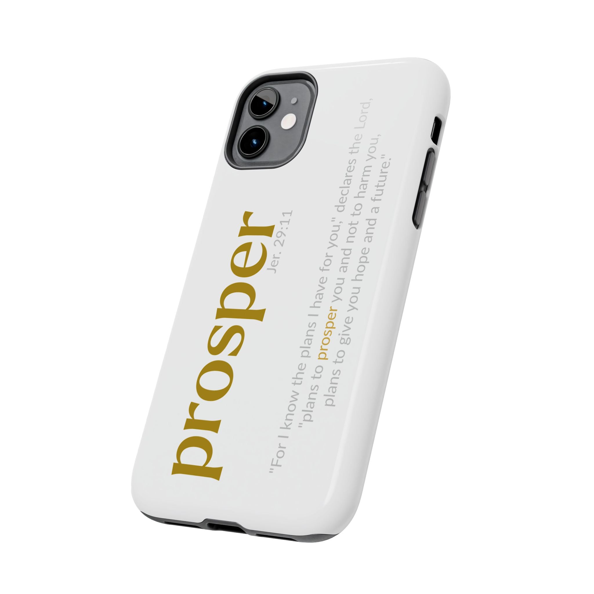 PROSPER 29:11 COLLECTION | Tough Phone Case | (Jeremiah 29:11)