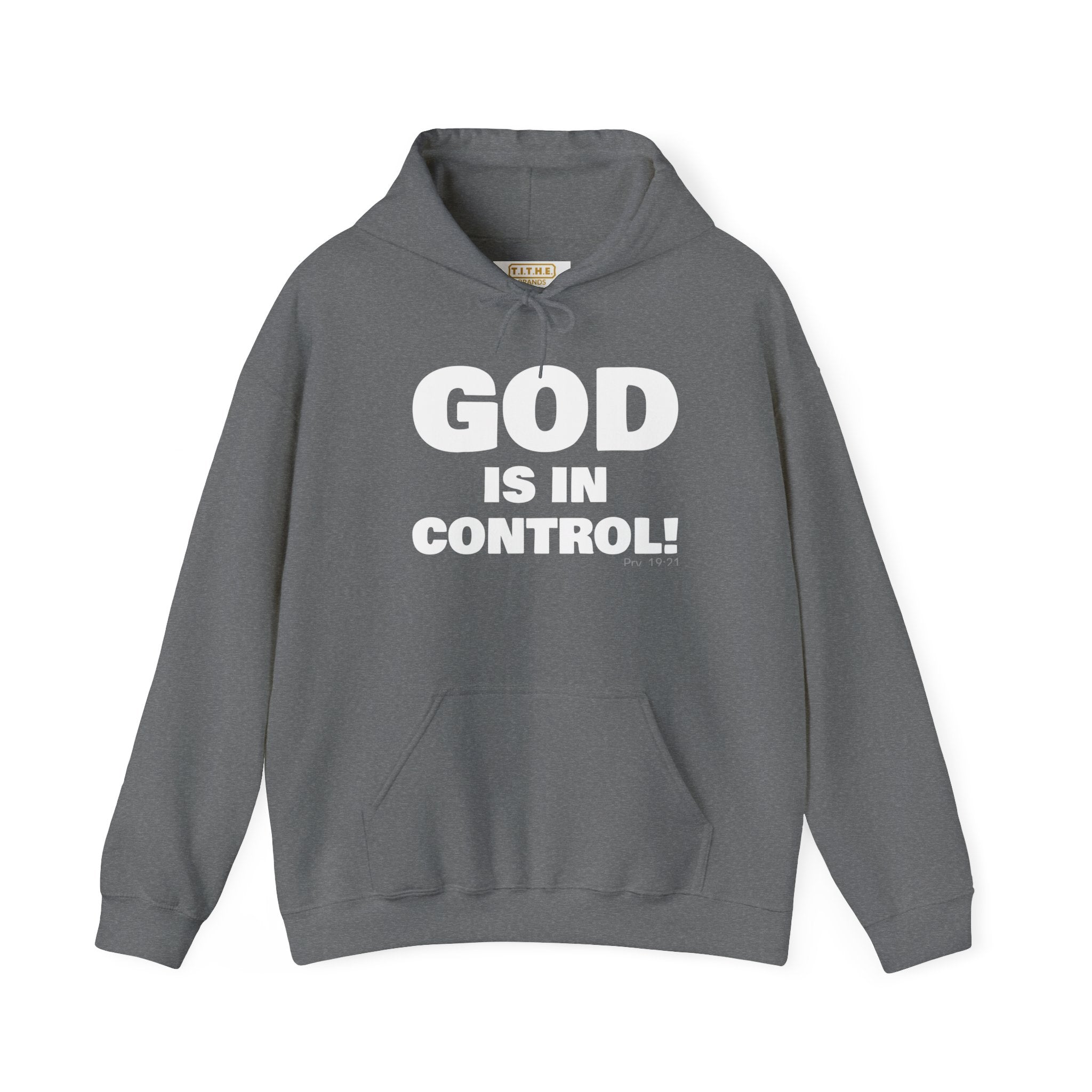 GOD IS IN CONTROL! | Hoodie | (Proverbs 19:21)