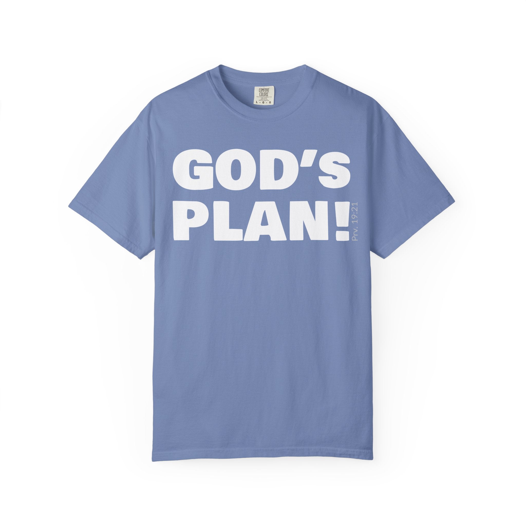 GOD'S PLAN! | Unisex T-Shirt | (Proverbs 19:21)