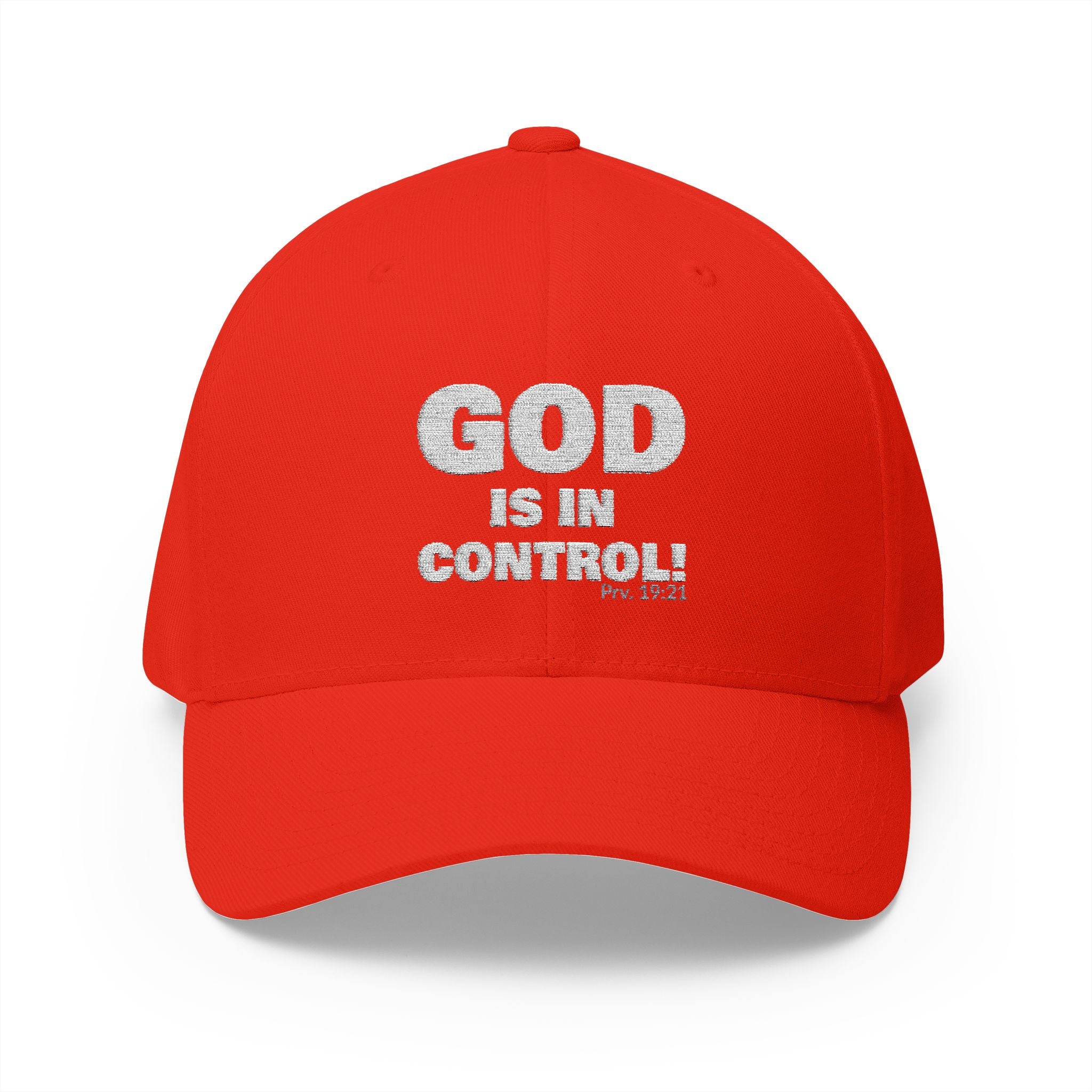GOD IS IN CONTROL! Collection | Embroidered Cap | (Proverbs 19:21 )