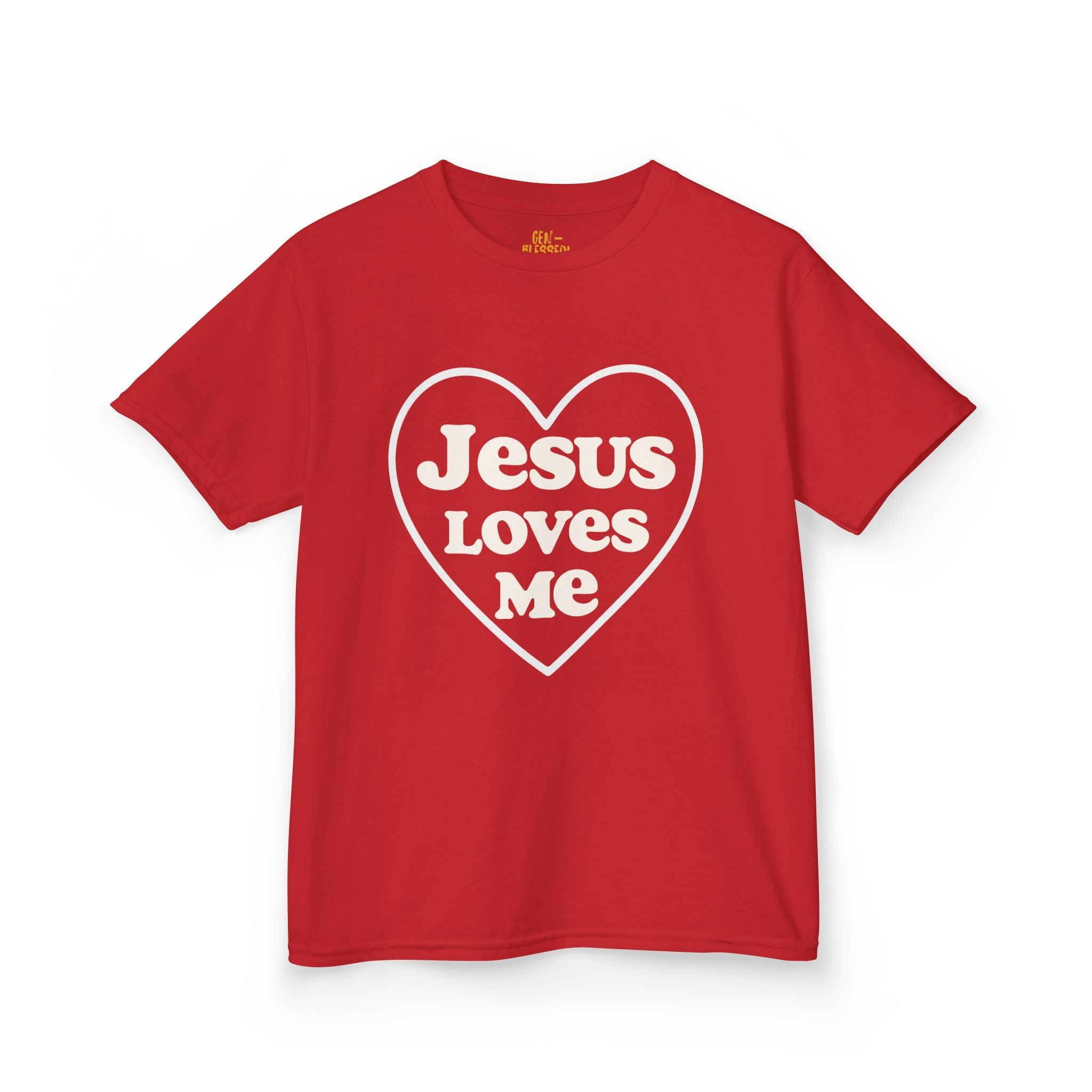 Jesus Loves Me | Kids Tee | Motivational Kids Shirt, Gifts for Young Dreamers, Casual Kids Clothing, Back to School Tee, Kids Hustle Tee