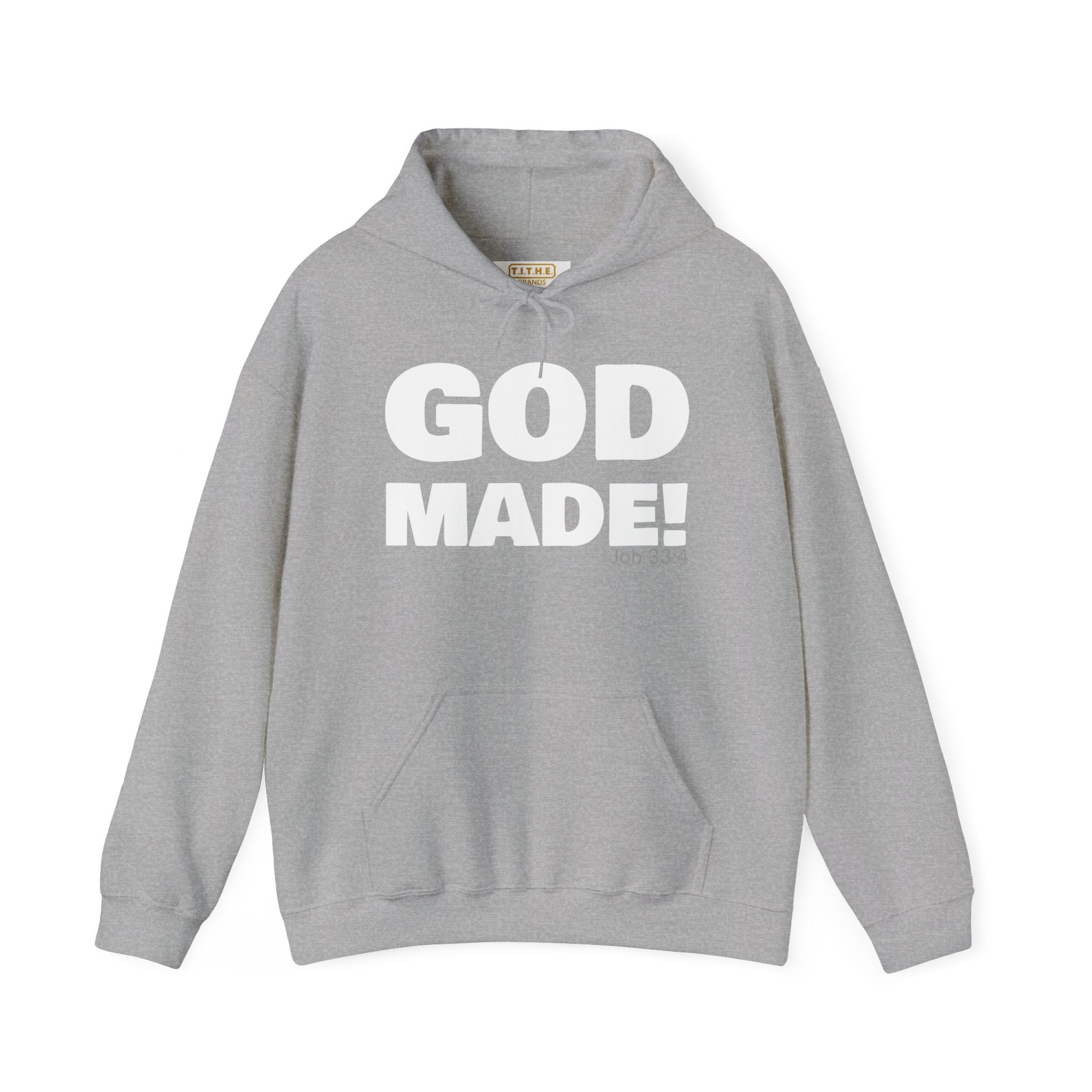 GOD MADE! Collection | Hoodie | (Job 33:4)