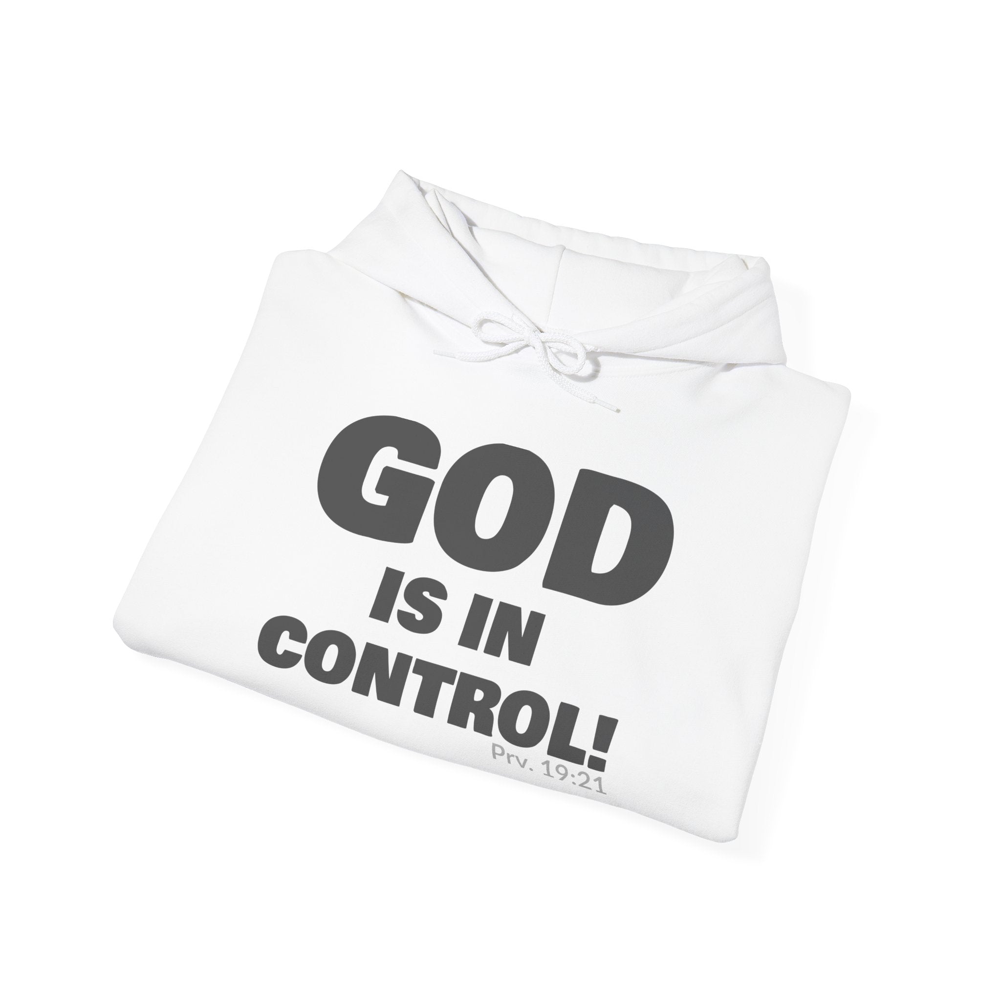 GOD IS IN CONTROL! Collection | Unisex Hoodie | (Proverbs 19:21 )
