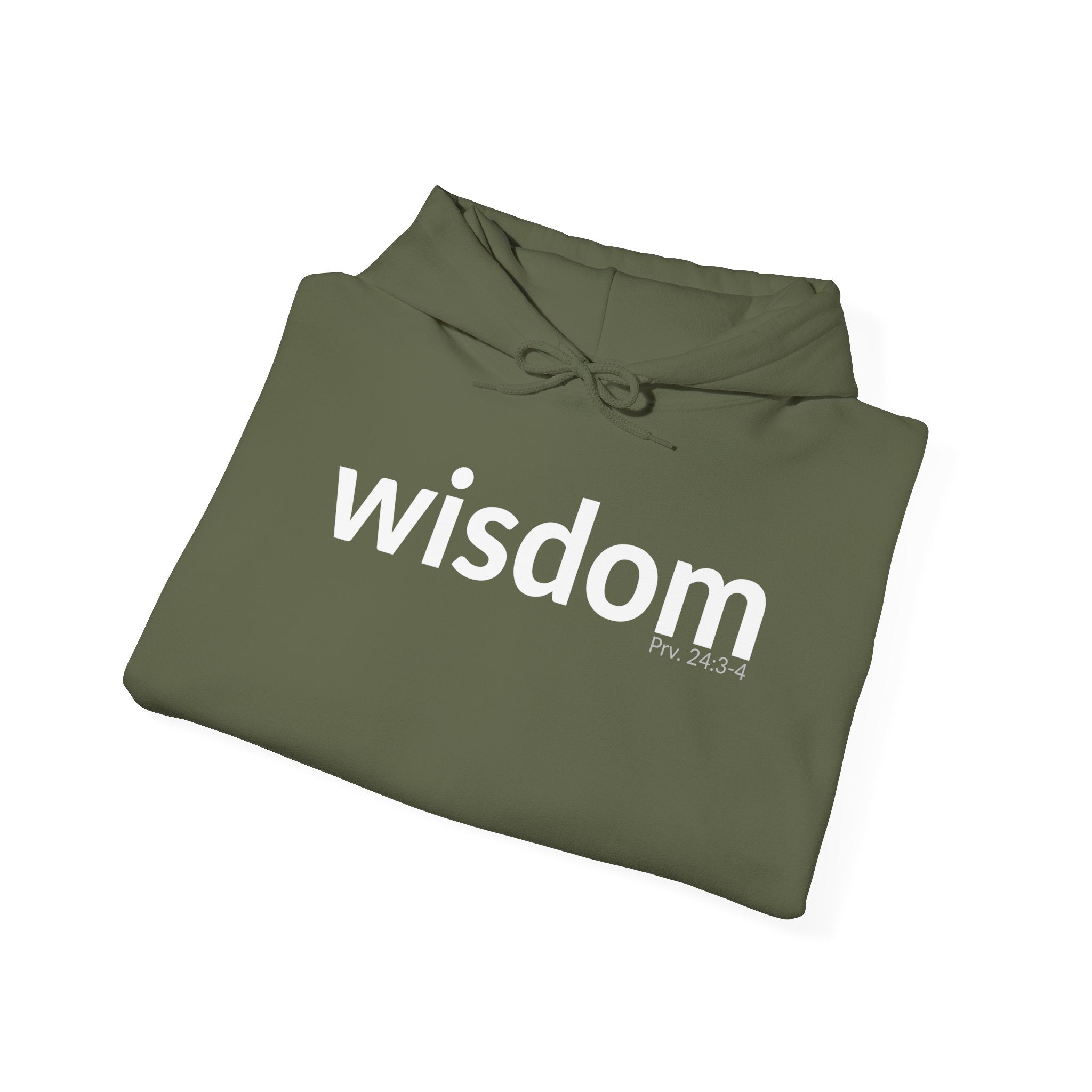 WISDOM | Faithware Collection – Hoodie | (Proverbs 24:3-4)