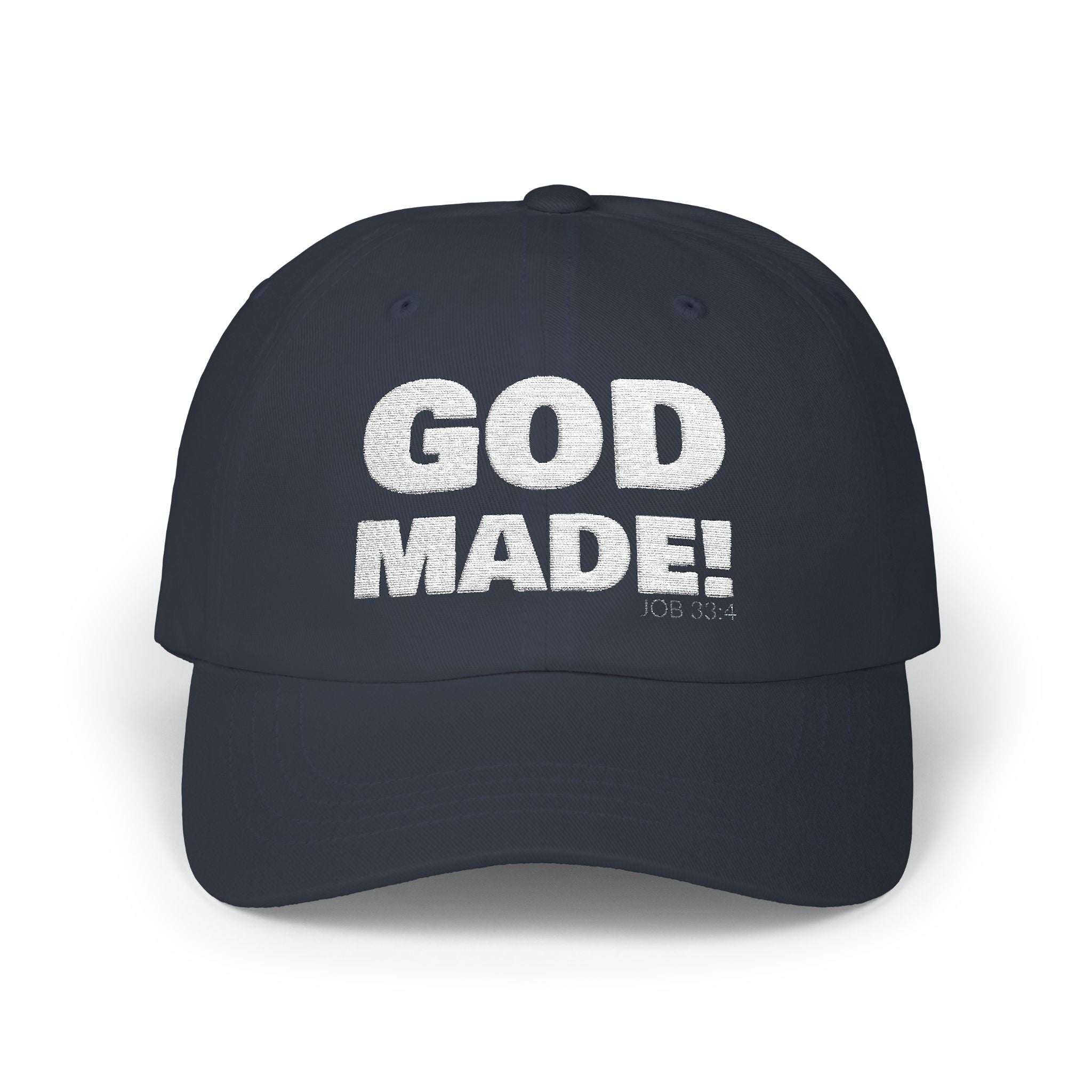GOD MADE! | Faithware collection Inspirational Cap