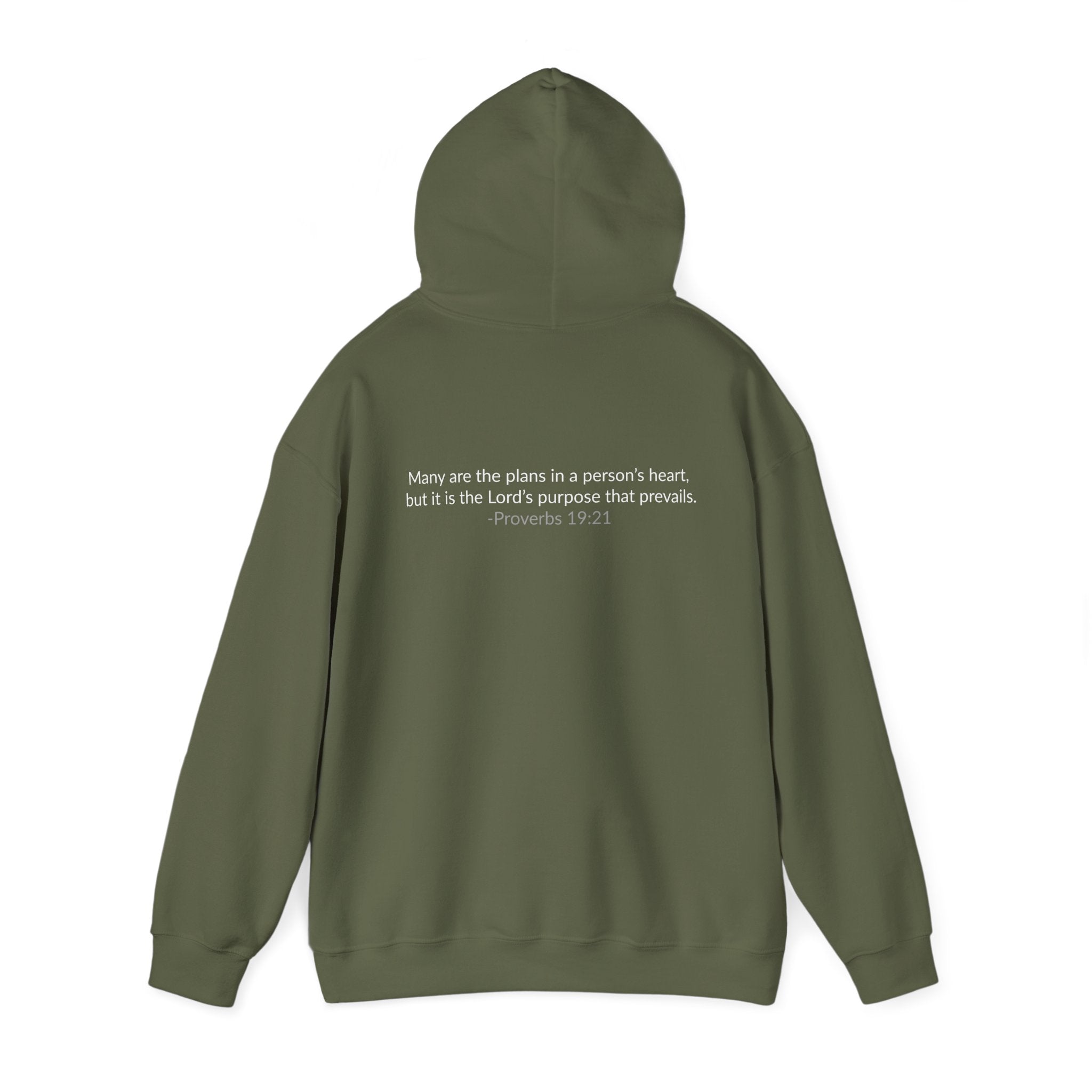 GOD IS IN CONTROL! | Hoodie | (Proverbs 19:21)